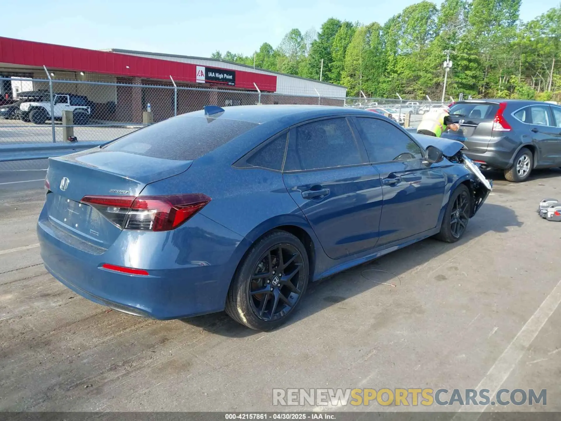 4 Фотография поврежденного автомобиля 2HGFE4F85SH305204 HONDA CIVIC  HYBRID 2025
