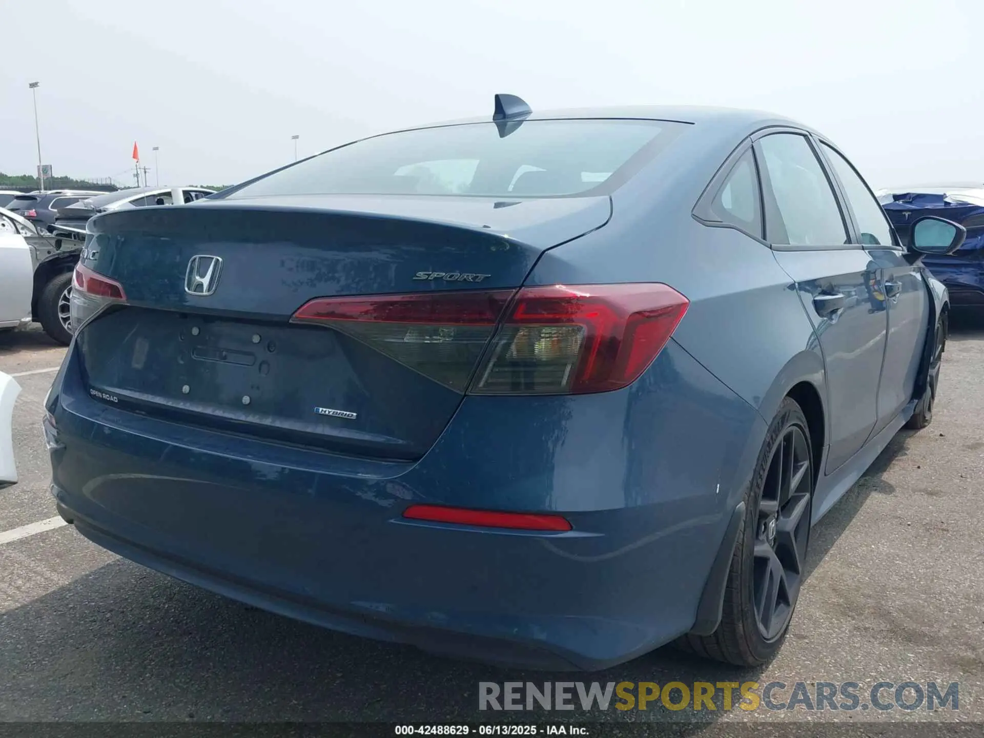 4 Photograph of a damaged car 2HGFE4F85SH306997 HONDA CIVIC HYBRID 2025