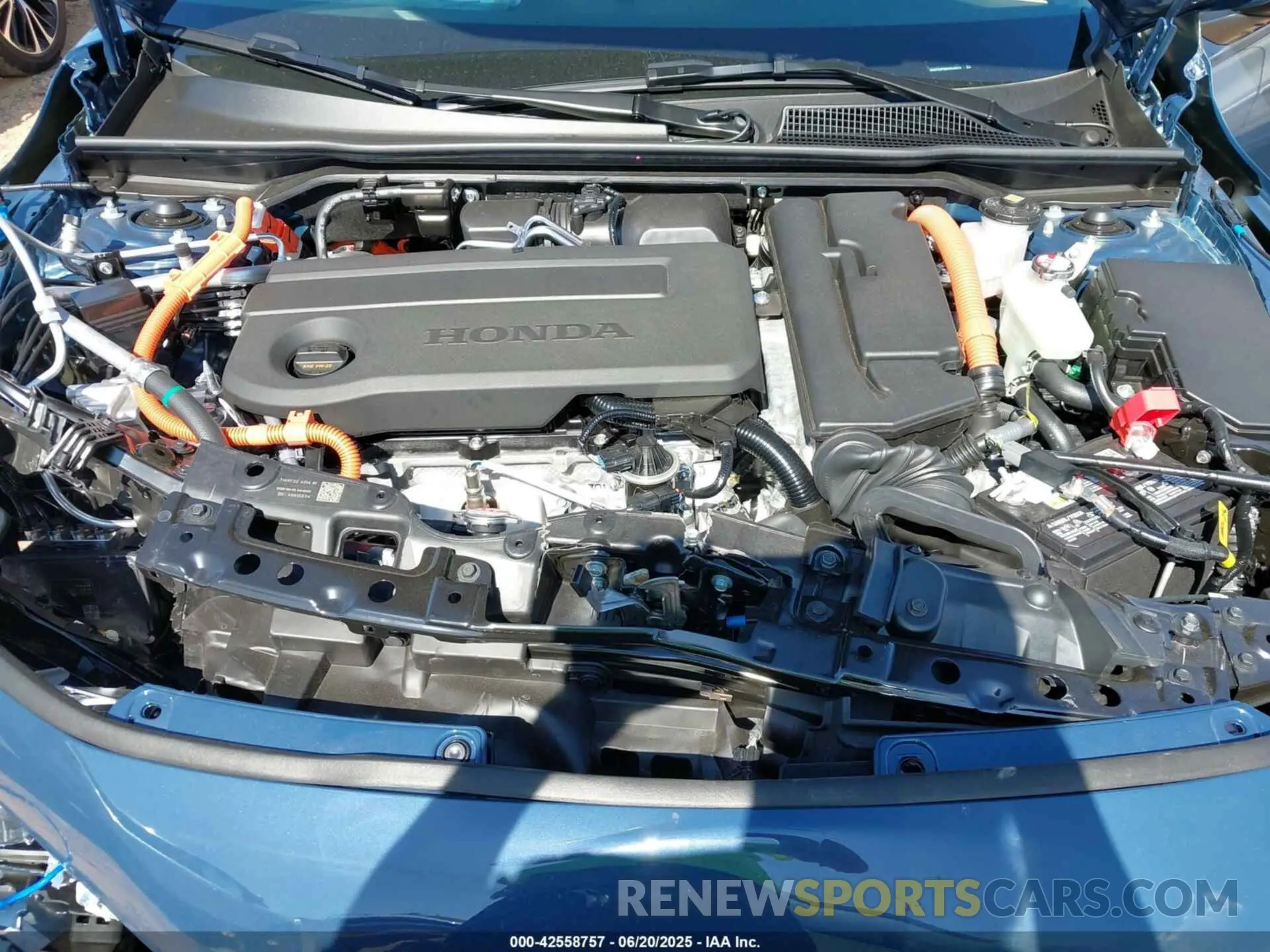 10 Photograph of a damaged car 2HGFE4F86SH348076 HONDA CIVIC HYBRID 2025