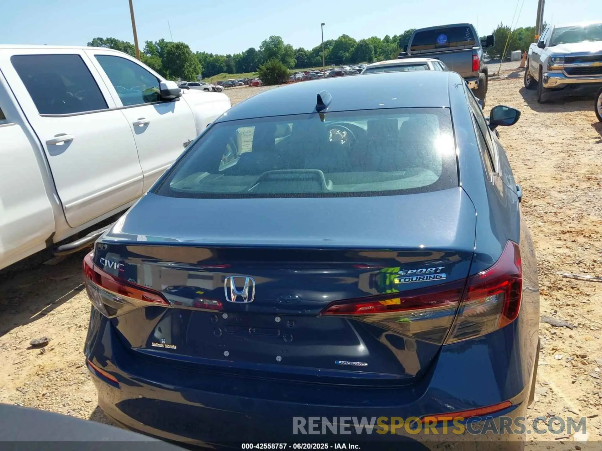 16 Photograph of a damaged car 2HGFE4F86SH348076 HONDA CIVIC HYBRID 2025