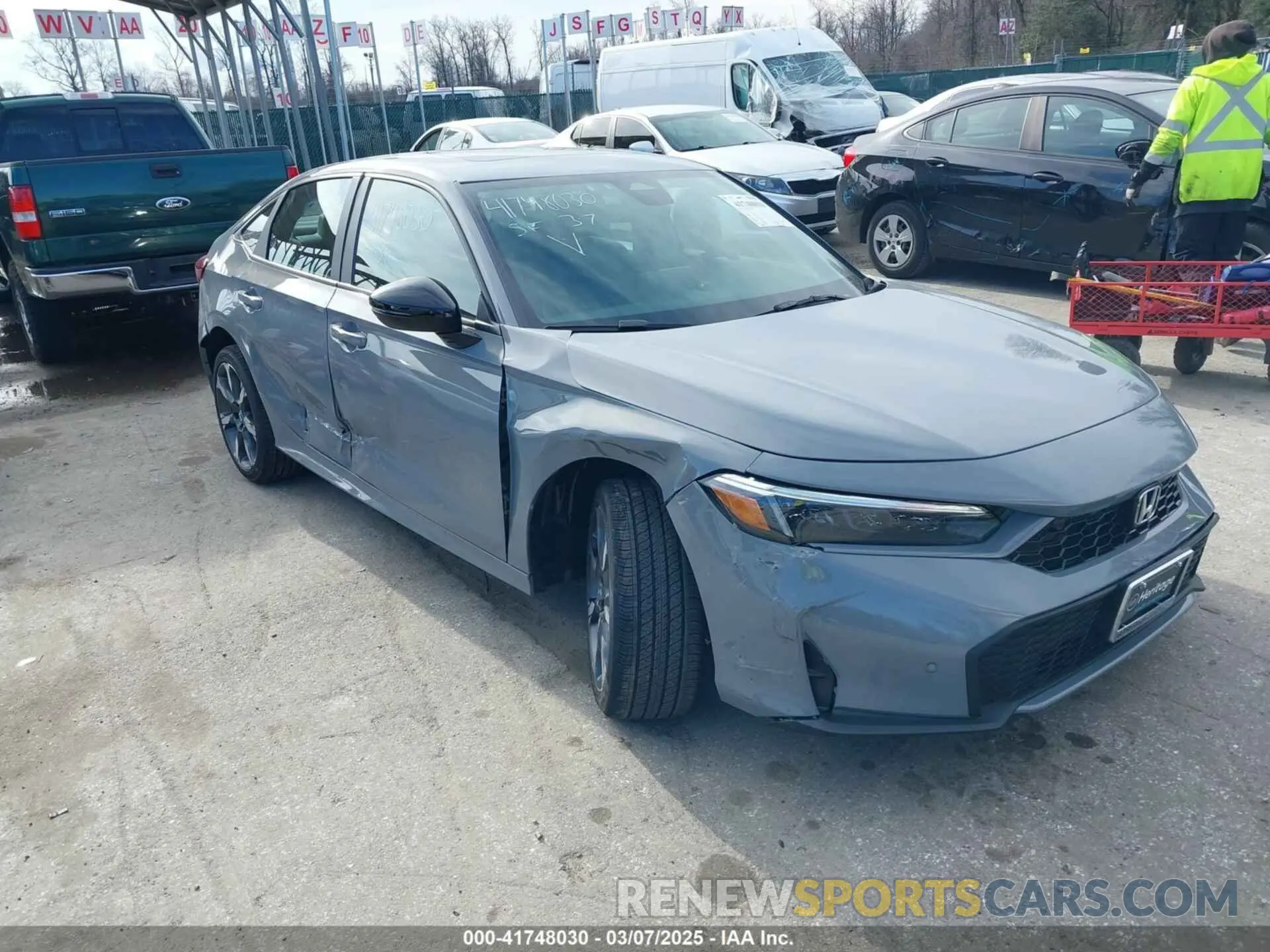 1 Фотография поврежденного автомобиля 2HGFE4F87SH325177 HONDA CIVIC  HYBRID 2025