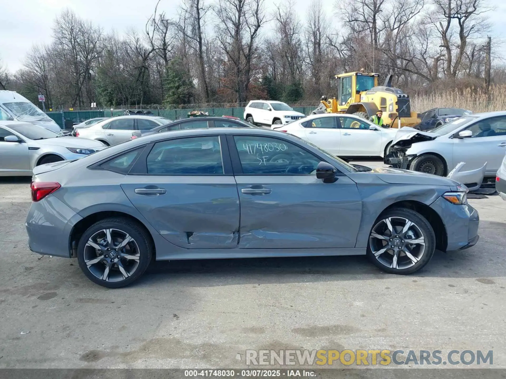 13 Фотография поврежденного автомобиля 2HGFE4F87SH325177 HONDA CIVIC  HYBRID 2025