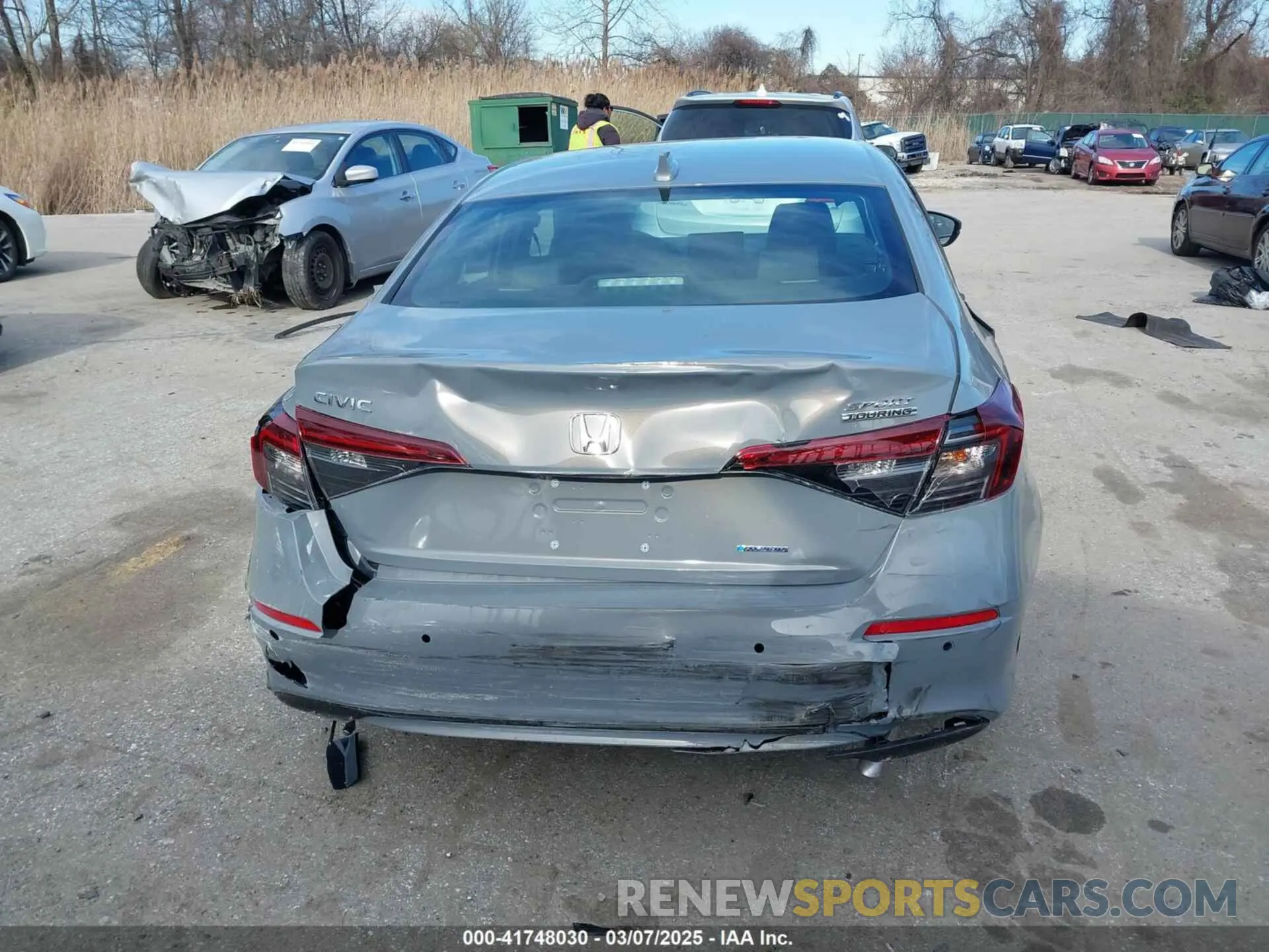 16 Фотография поврежденного автомобиля 2HGFE4F87SH325177 HONDA CIVIC  HYBRID 2025
