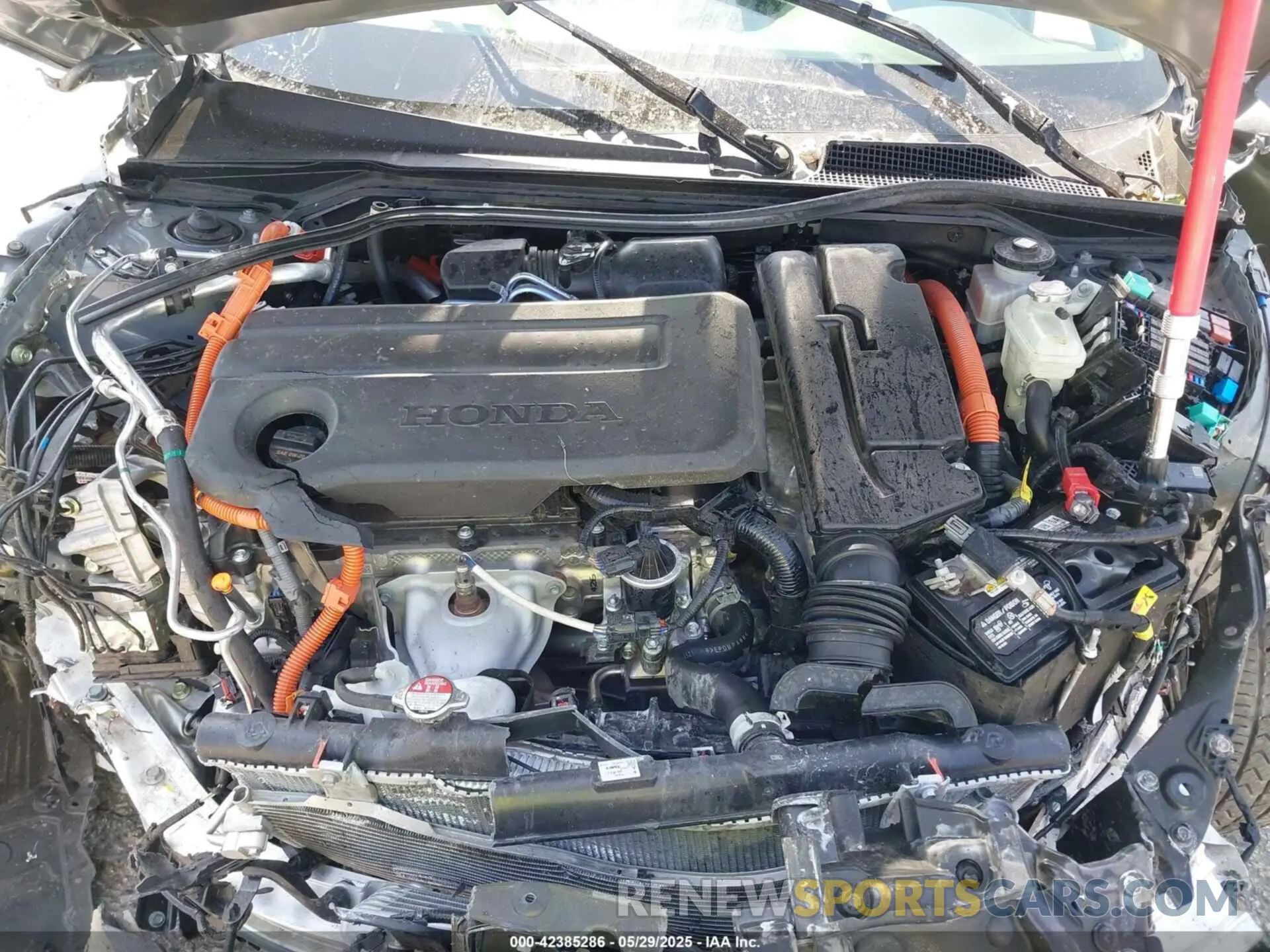 10 Фотография поврежденного автомобиля 2HGFE4F88SH302605 HONDA CIVIC HYBRID 2025