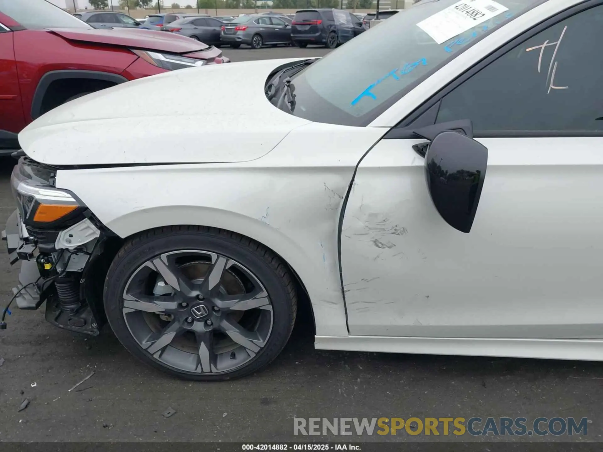20 Photograph of a damaged car 2HGFE4F88SH314155 HONDA CIVIC  HYBRID 2025