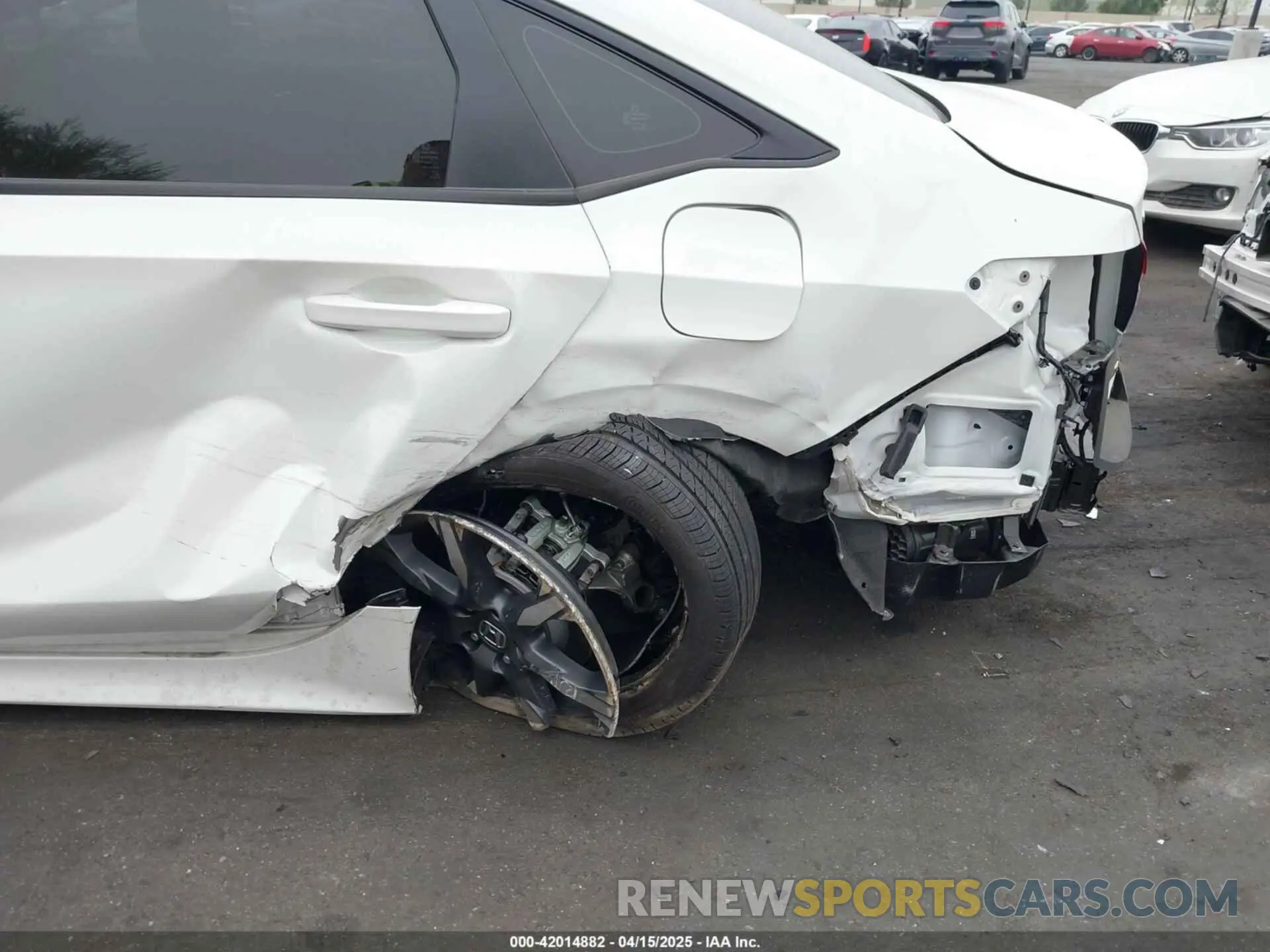 6 Photograph of a damaged car 2HGFE4F88SH314155 HONDA CIVIC  HYBRID 2025