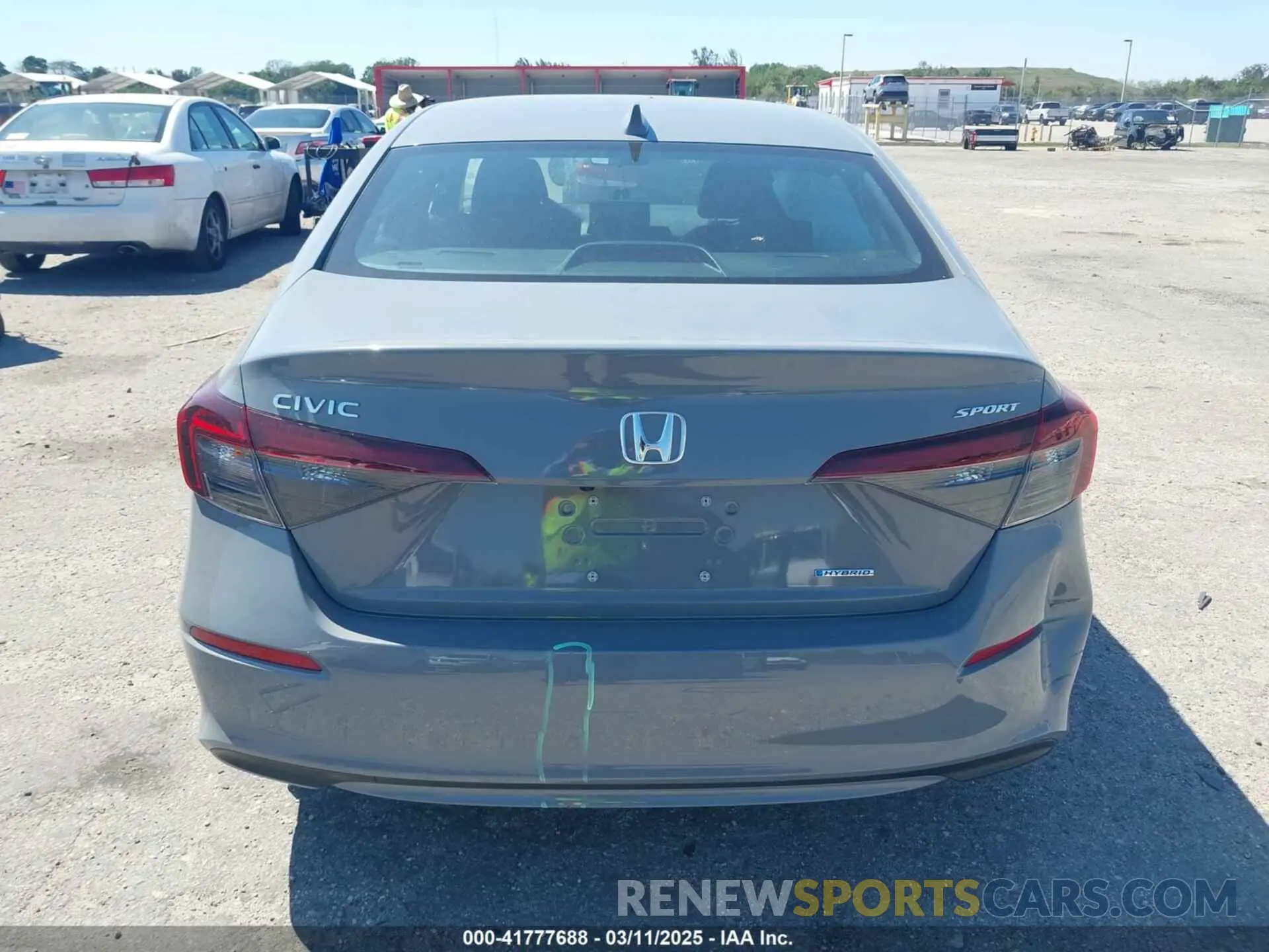 16 Photograph of a damaged car 2HGFE4F88SH323759 HONDA CIVIC  HYBRID 2025