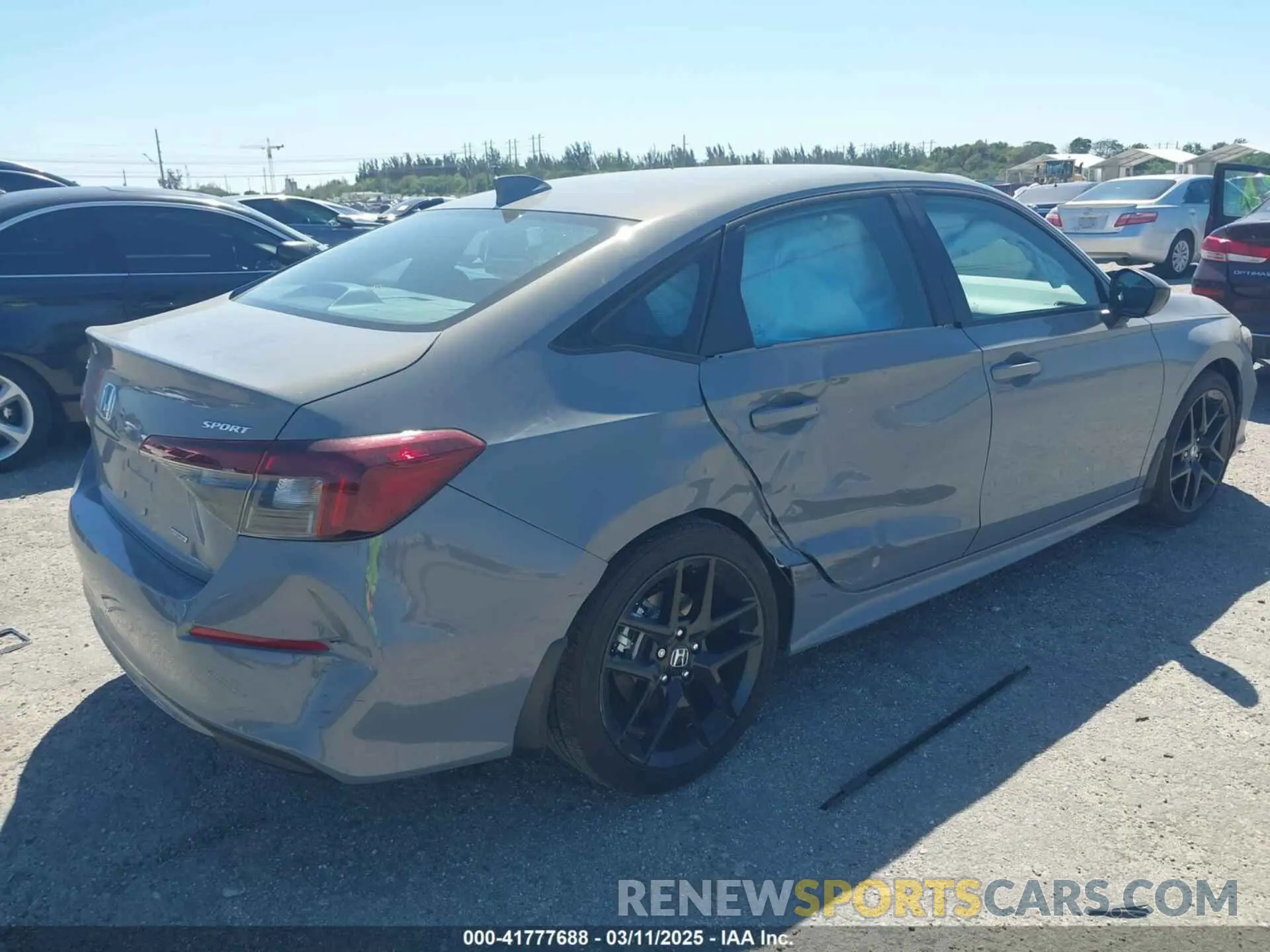 18 Photograph of a damaged car 2HGFE4F88SH323759 HONDA CIVIC  HYBRID 2025