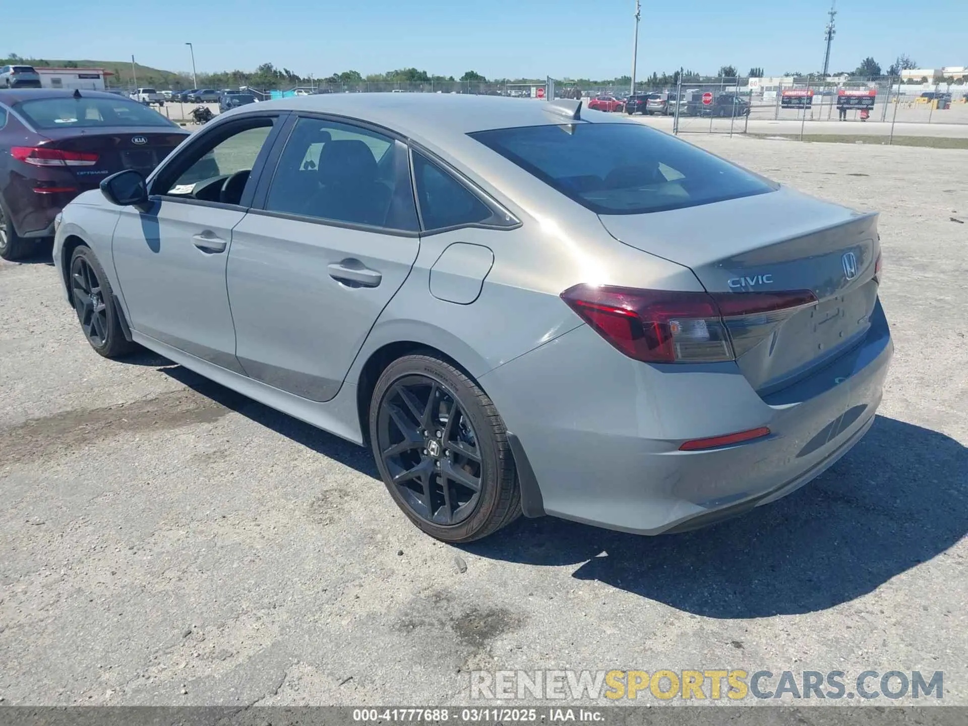 3 Photograph of a damaged car 2HGFE4F88SH323759 HONDA CIVIC  HYBRID 2025