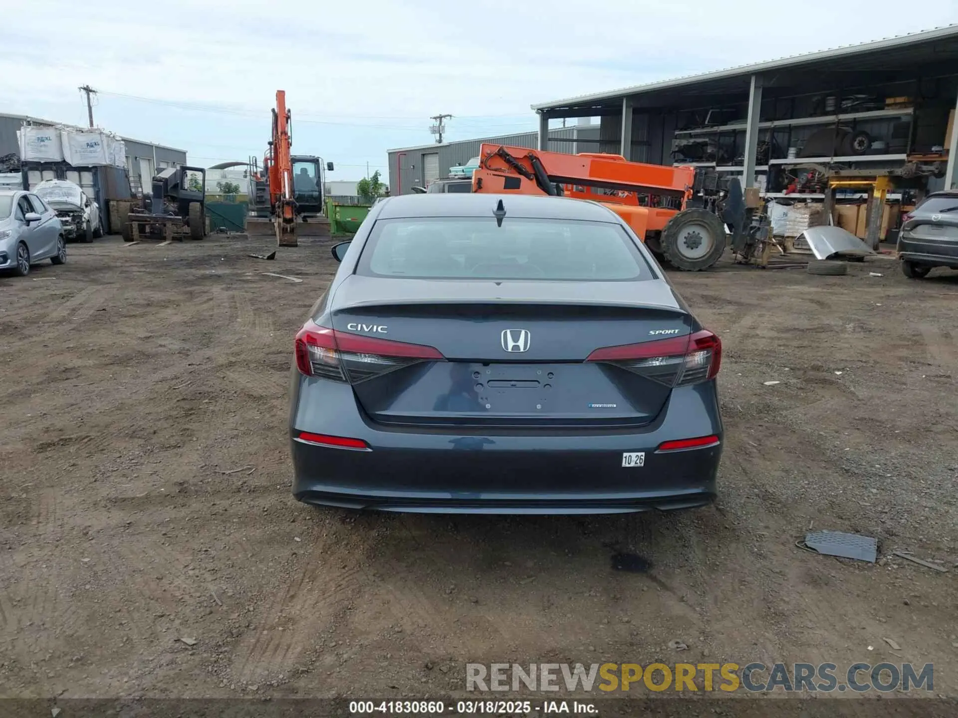 16 Photograph of a damaged car 2HGFE4F89SH306033 HONDA CIVIC  HYBRID 2025