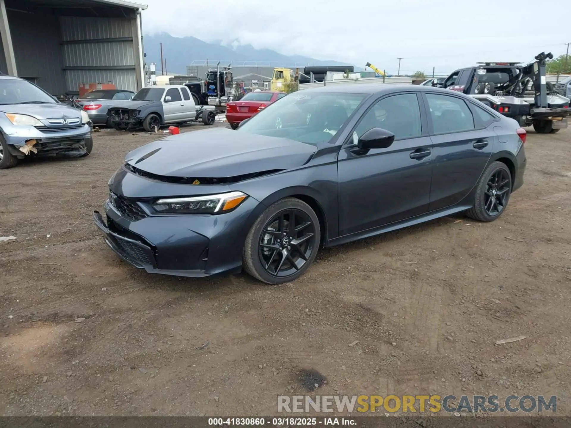 2 Photograph of a damaged car 2HGFE4F89SH306033 HONDA CIVIC  HYBRID 2025