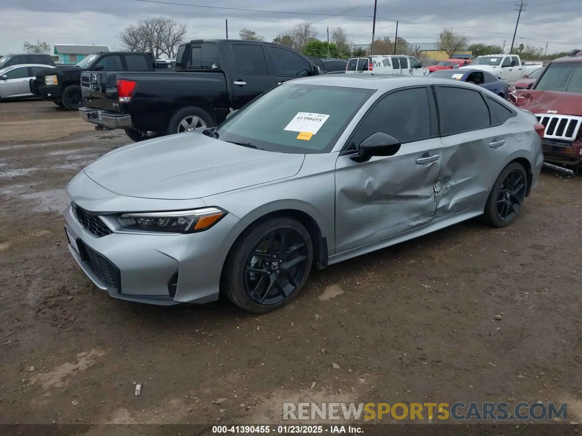 2 Фотография поврежденного автомобиля 2HGFE4F89SH306355 HONDA CIVIC  HYBRID 2025