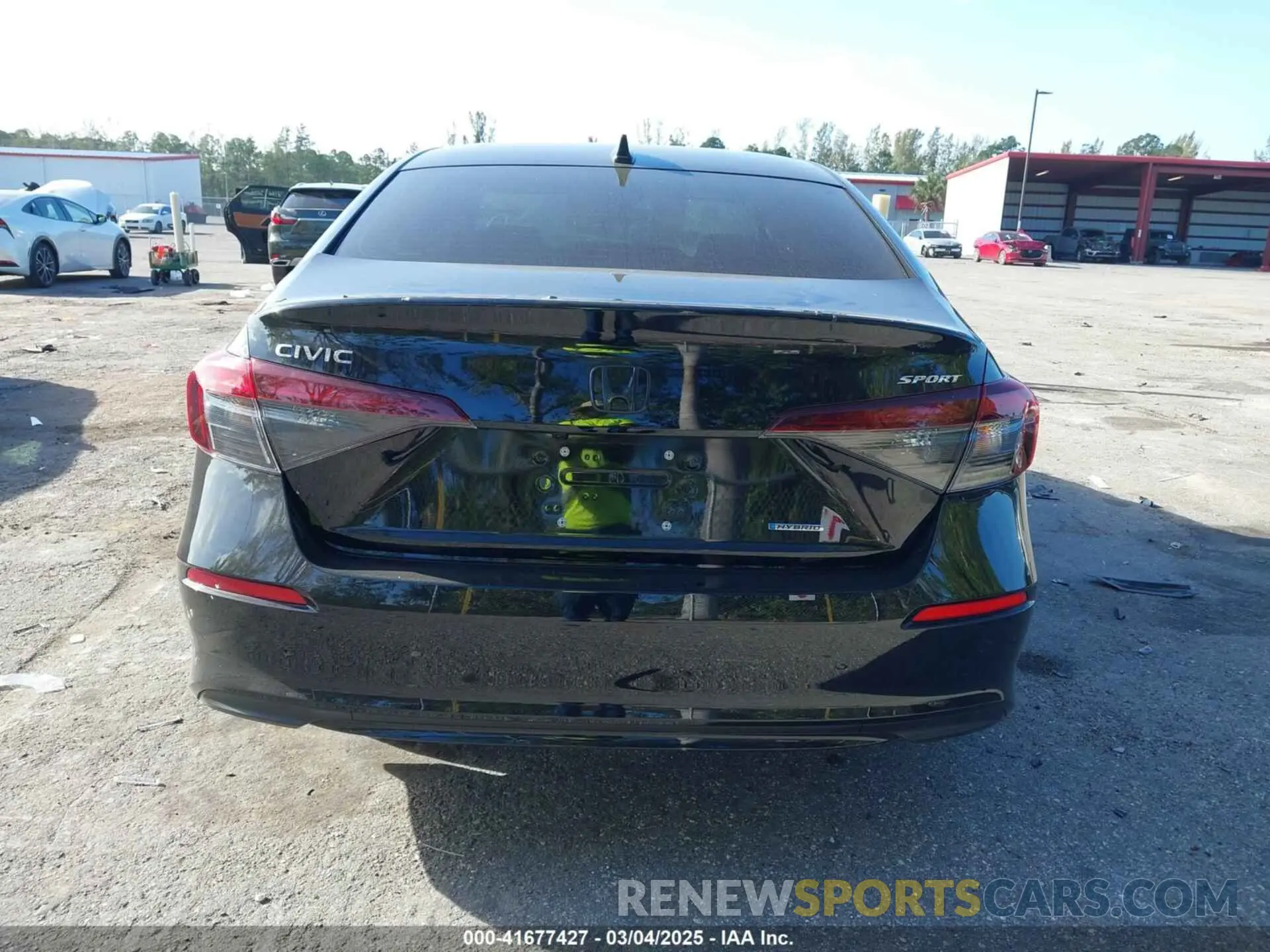 17 Photograph of a damaged car 2HGFE4F89SH310454 HONDA CIVIC  HYBRID 2025
