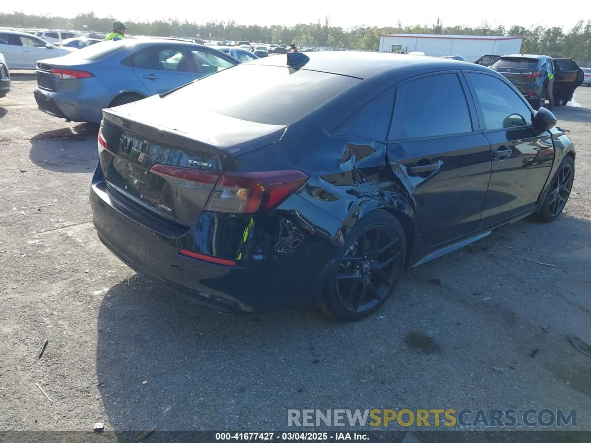 4 Photograph of a damaged car 2HGFE4F89SH310454 HONDA CIVIC  HYBRID 2025