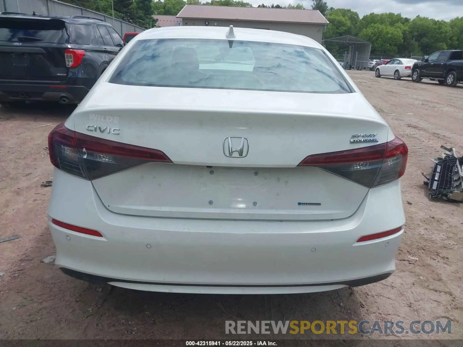 17 Photograph of a damaged car 2HGFE4F89SH330719 HONDA CIVIC HYBRID 2025
