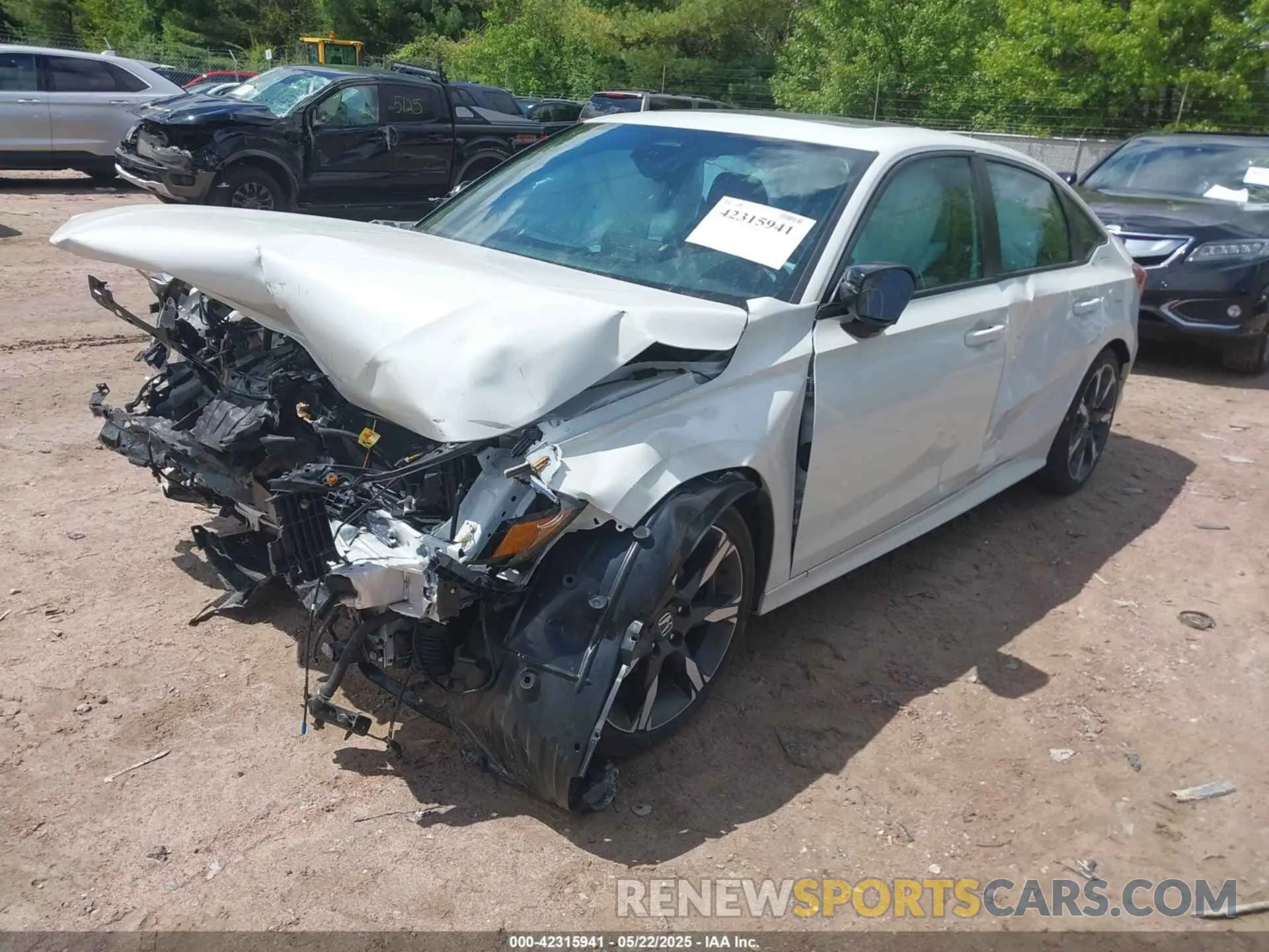 2 Photograph of a damaged car 2HGFE4F89SH330719 HONDA CIVIC HYBRID 2025