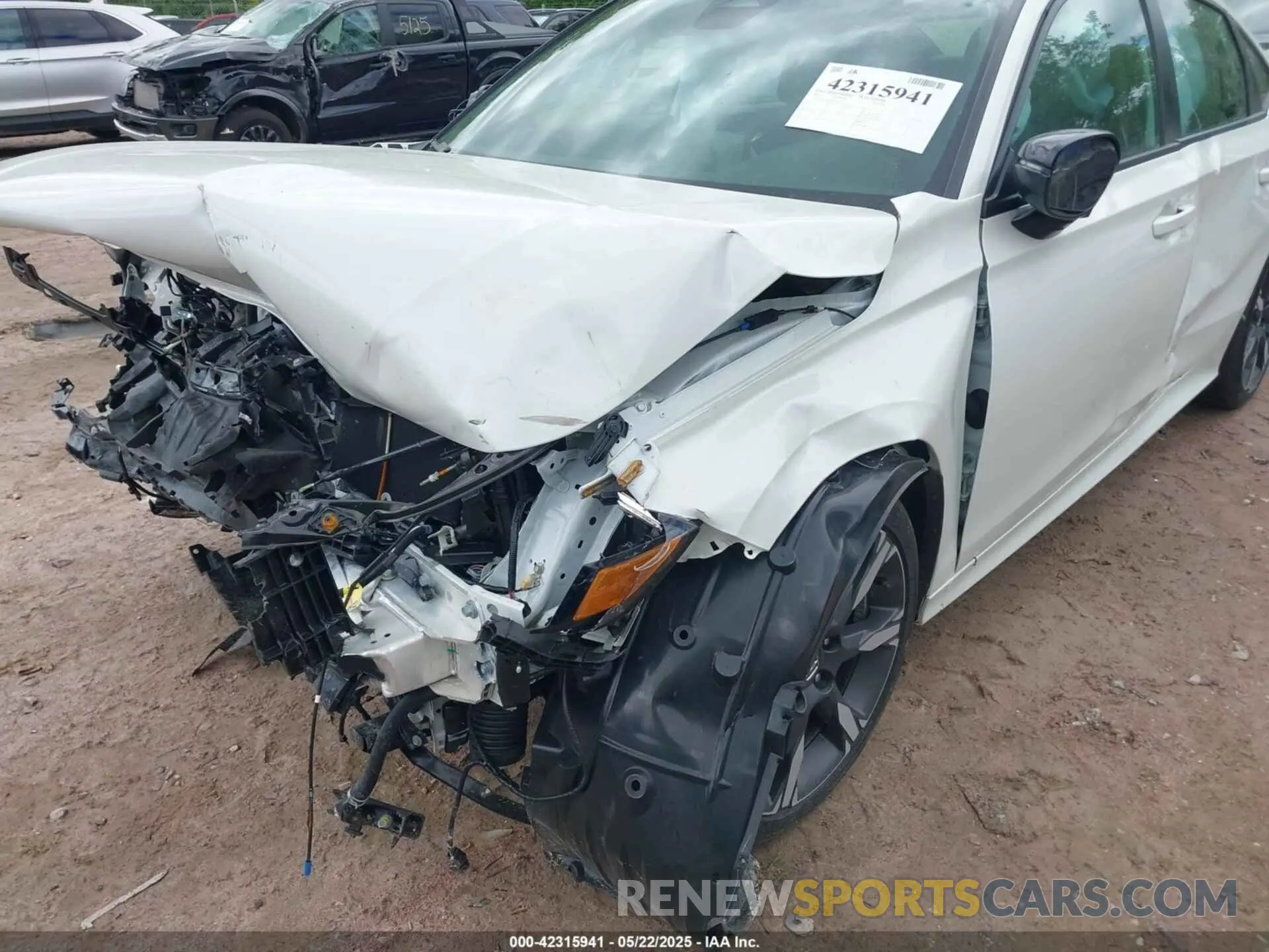 21 Photograph of a damaged car 2HGFE4F89SH330719 HONDA CIVIC HYBRID 2025