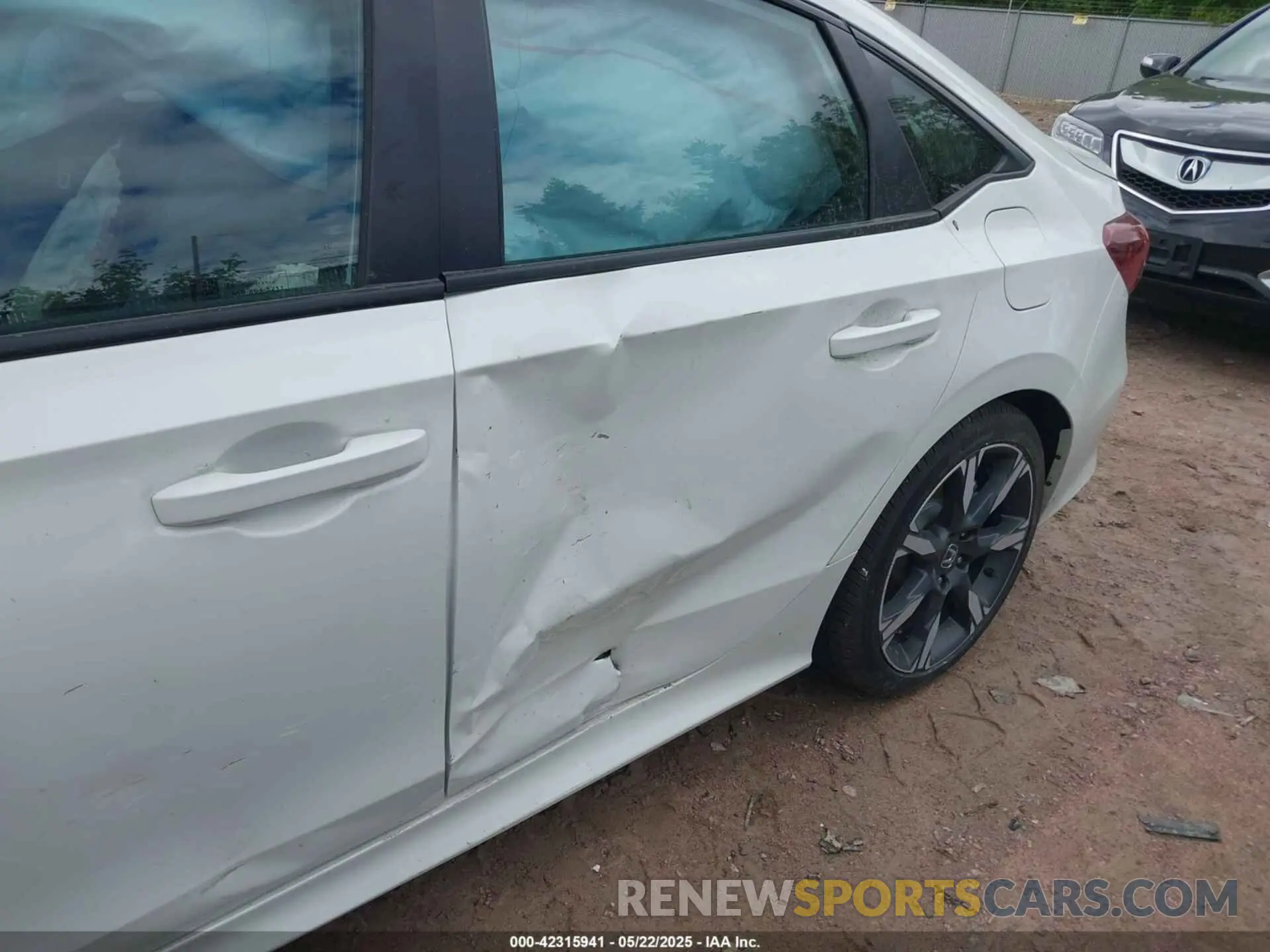 22 Photograph of a damaged car 2HGFE4F89SH330719 HONDA CIVIC HYBRID 2025