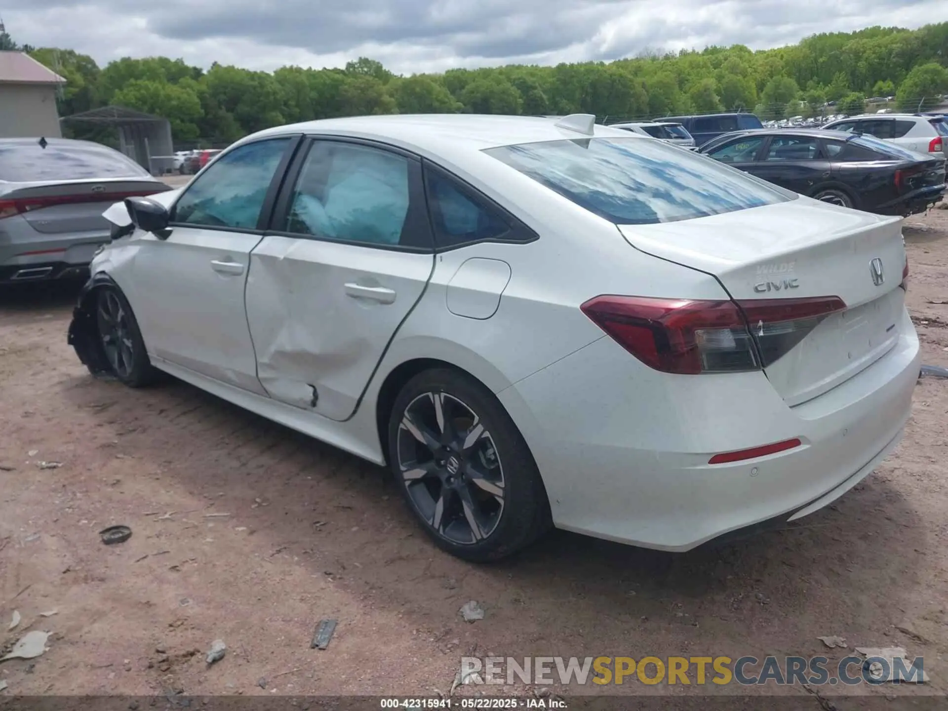 3 Photograph of a damaged car 2HGFE4F89SH330719 HONDA CIVIC HYBRID 2025