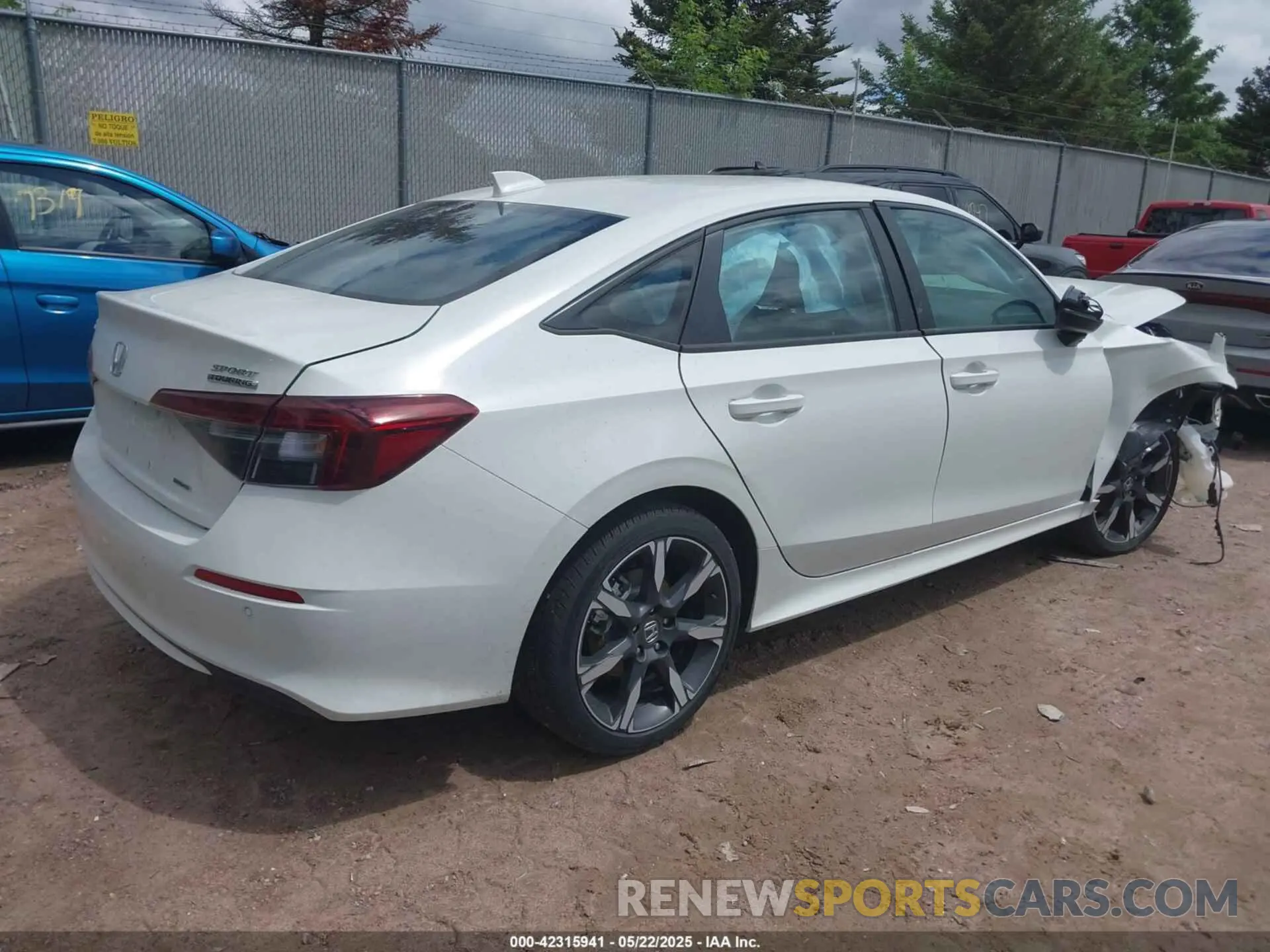 4 Photograph of a damaged car 2HGFE4F89SH330719 HONDA CIVIC HYBRID 2025