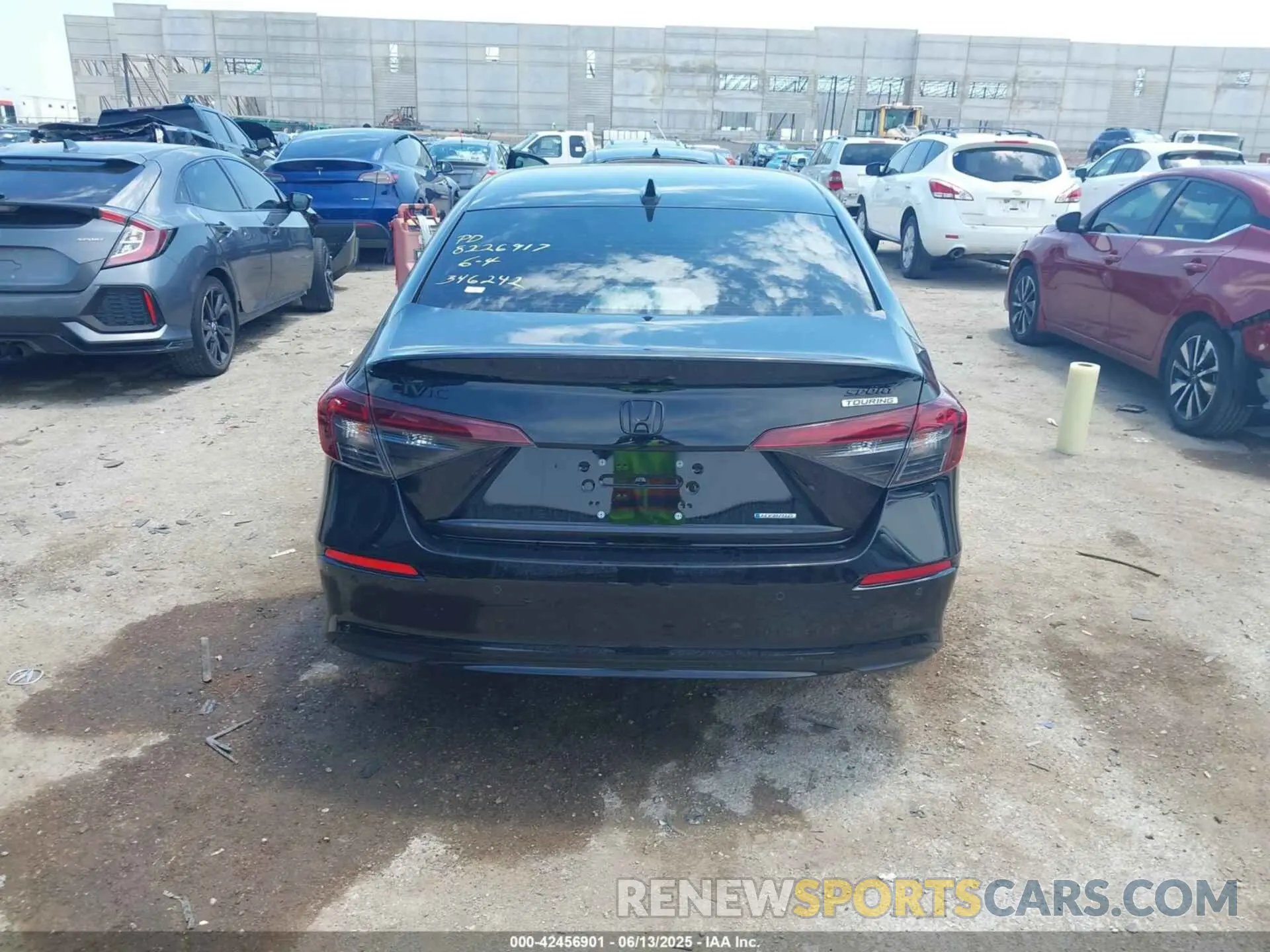 16 Photograph of a damaged car 2HGFE4F89SH346242 HONDA CIVIC HYBRID 2025