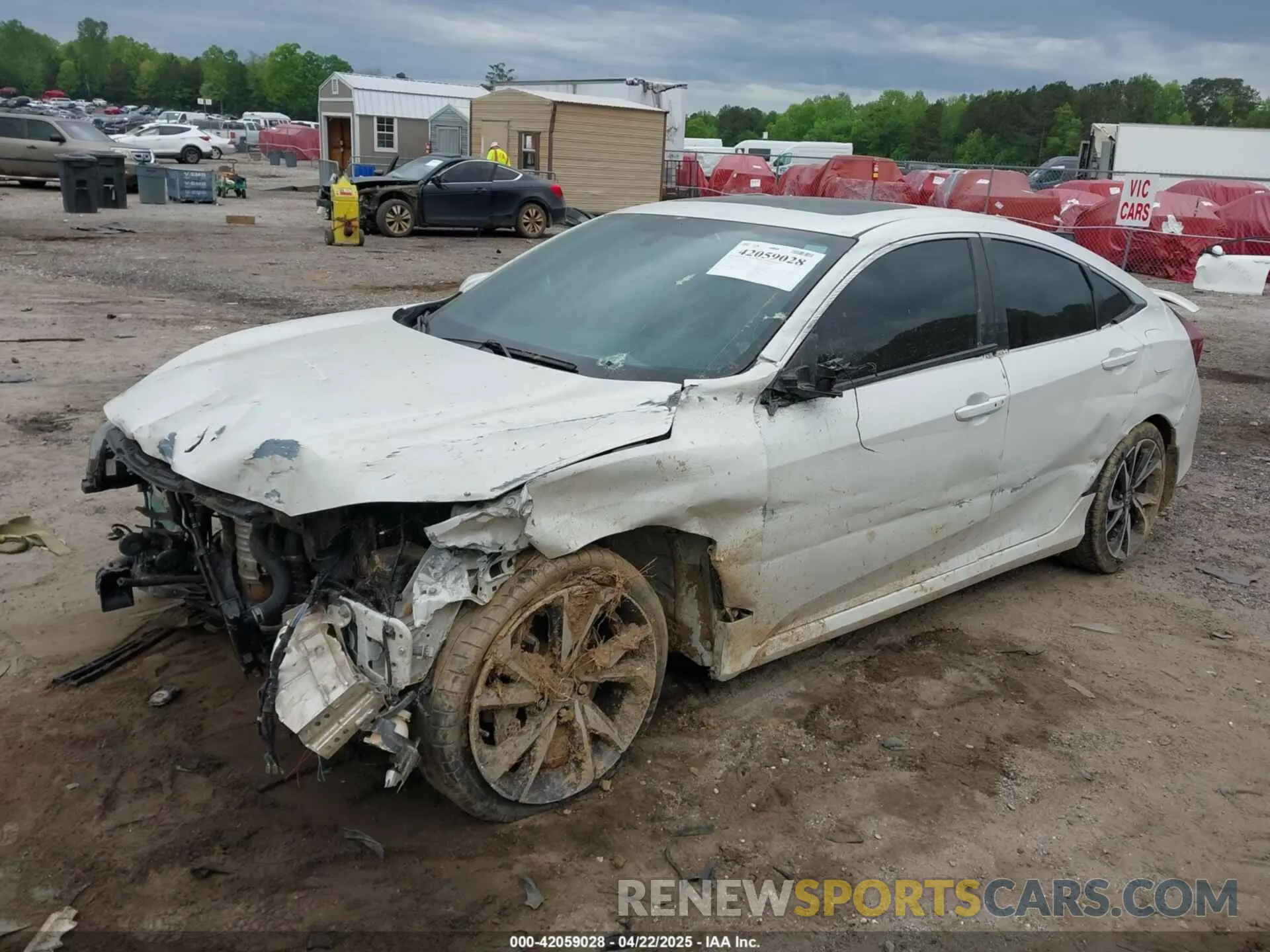 2 Фотография поврежденного автомобиля 2HGFC1E51KH701626 HONDA CIVIC SI 2019