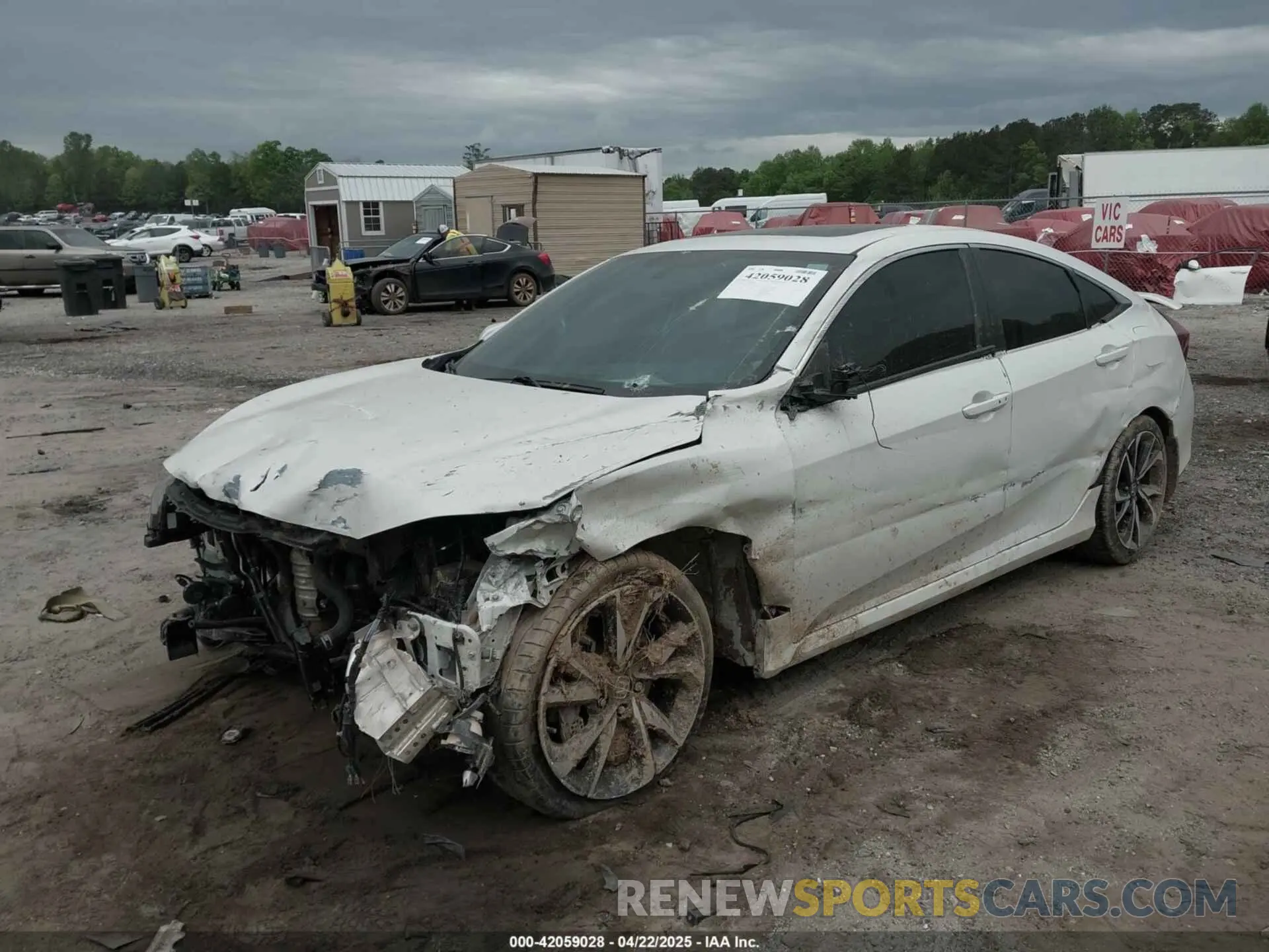 6 Фотография поврежденного автомобиля 2HGFC1E51KH701626 HONDA CIVIC SI 2019