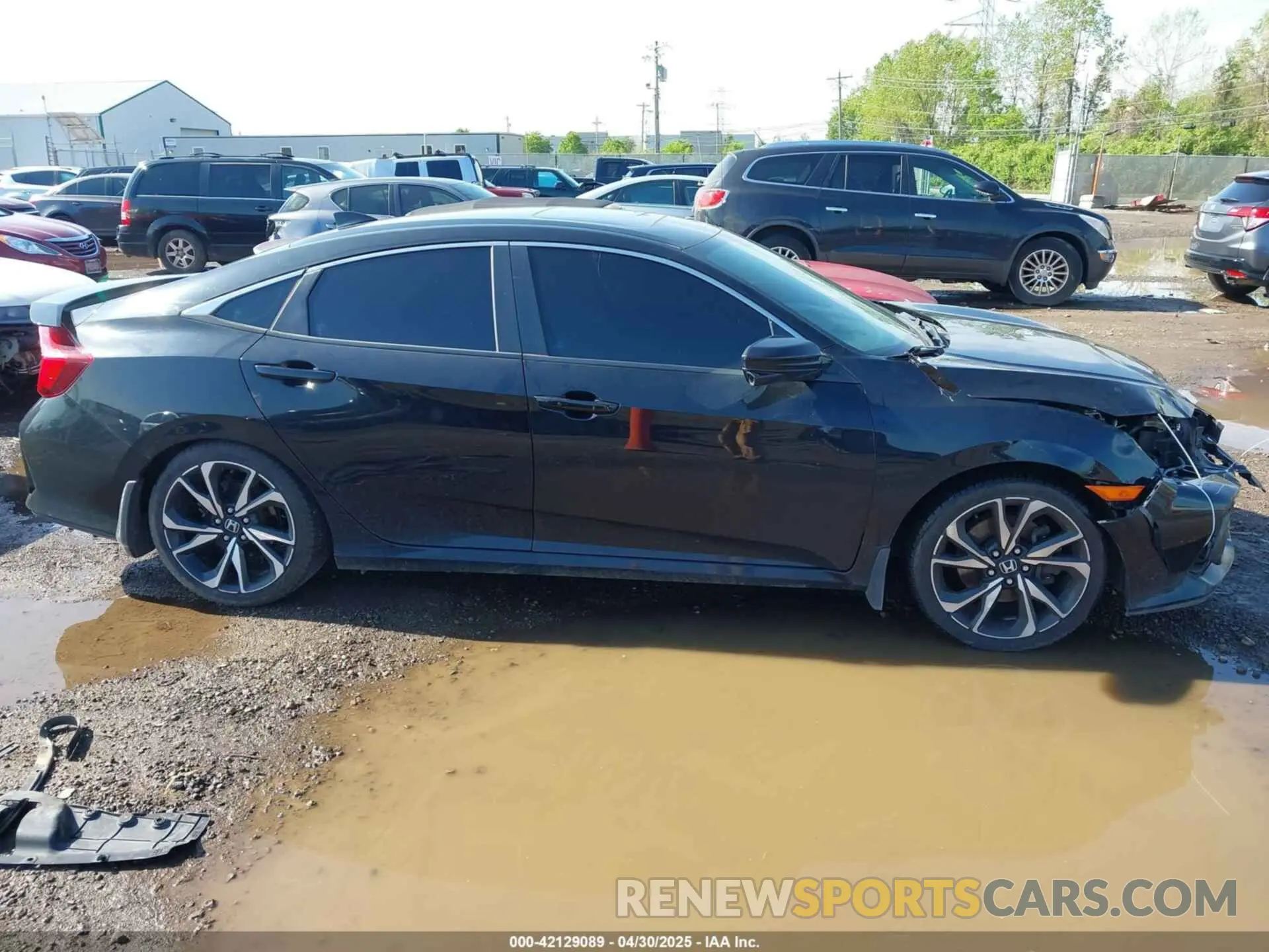 14 Photograph of a damaged car 2HGFC1E51KH703537 HONDA CIVIC SI 2019