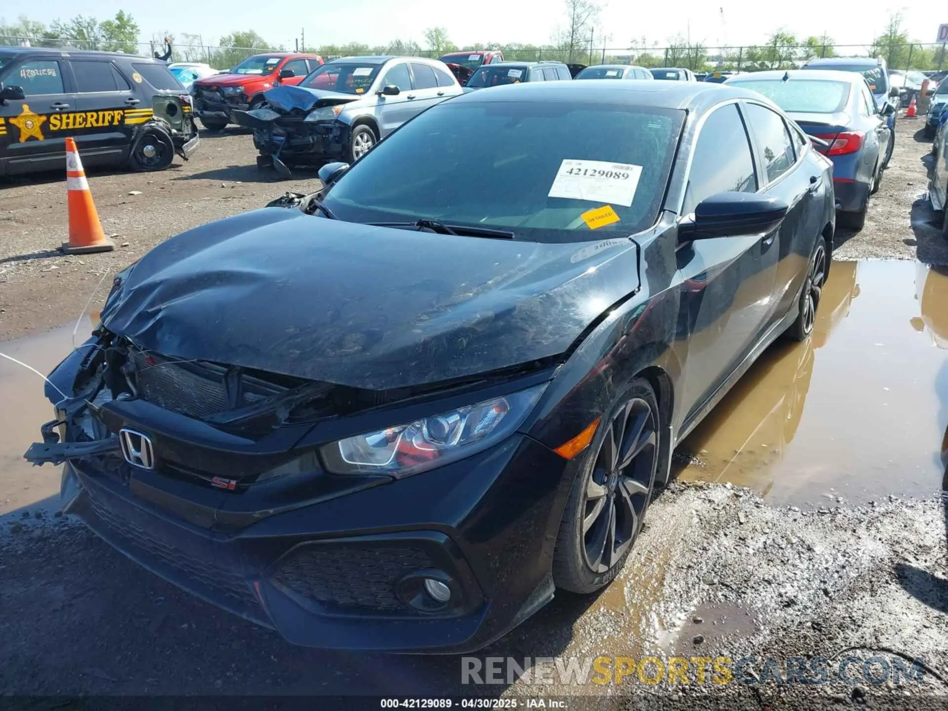2 Photograph of a damaged car 2HGFC1E51KH703537 HONDA CIVIC SI 2019