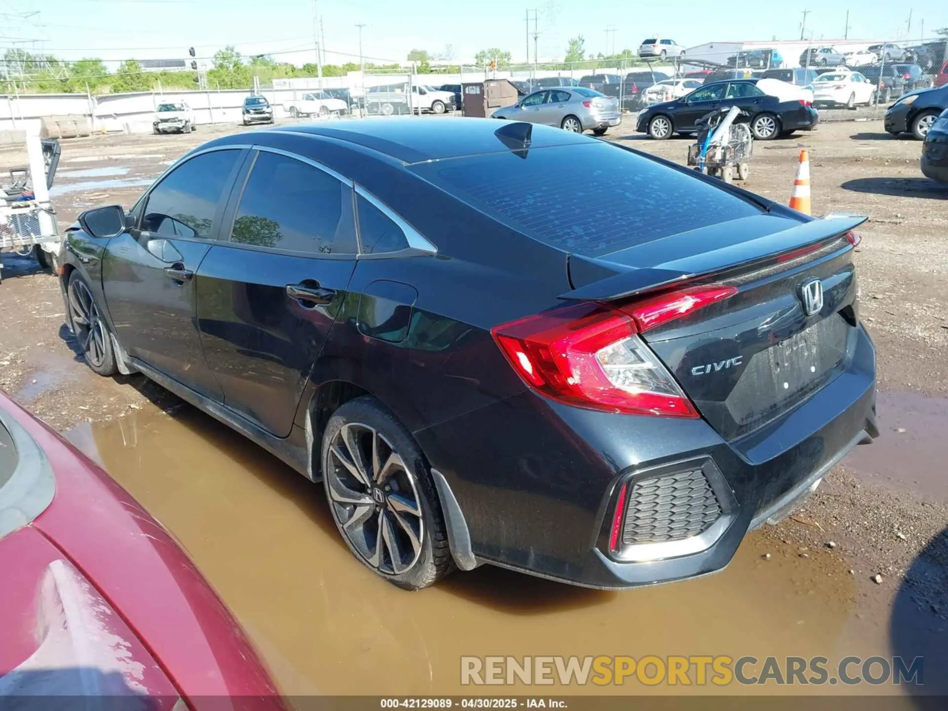 3 Photograph of a damaged car 2HGFC1E51KH703537 HONDA CIVIC SI 2019