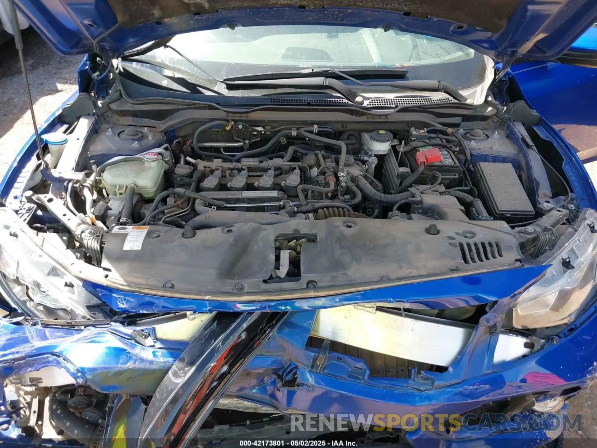 10 Photograph of a damaged car 2HGFC1E52KH708052 HONDA CIVIC SI 2019
