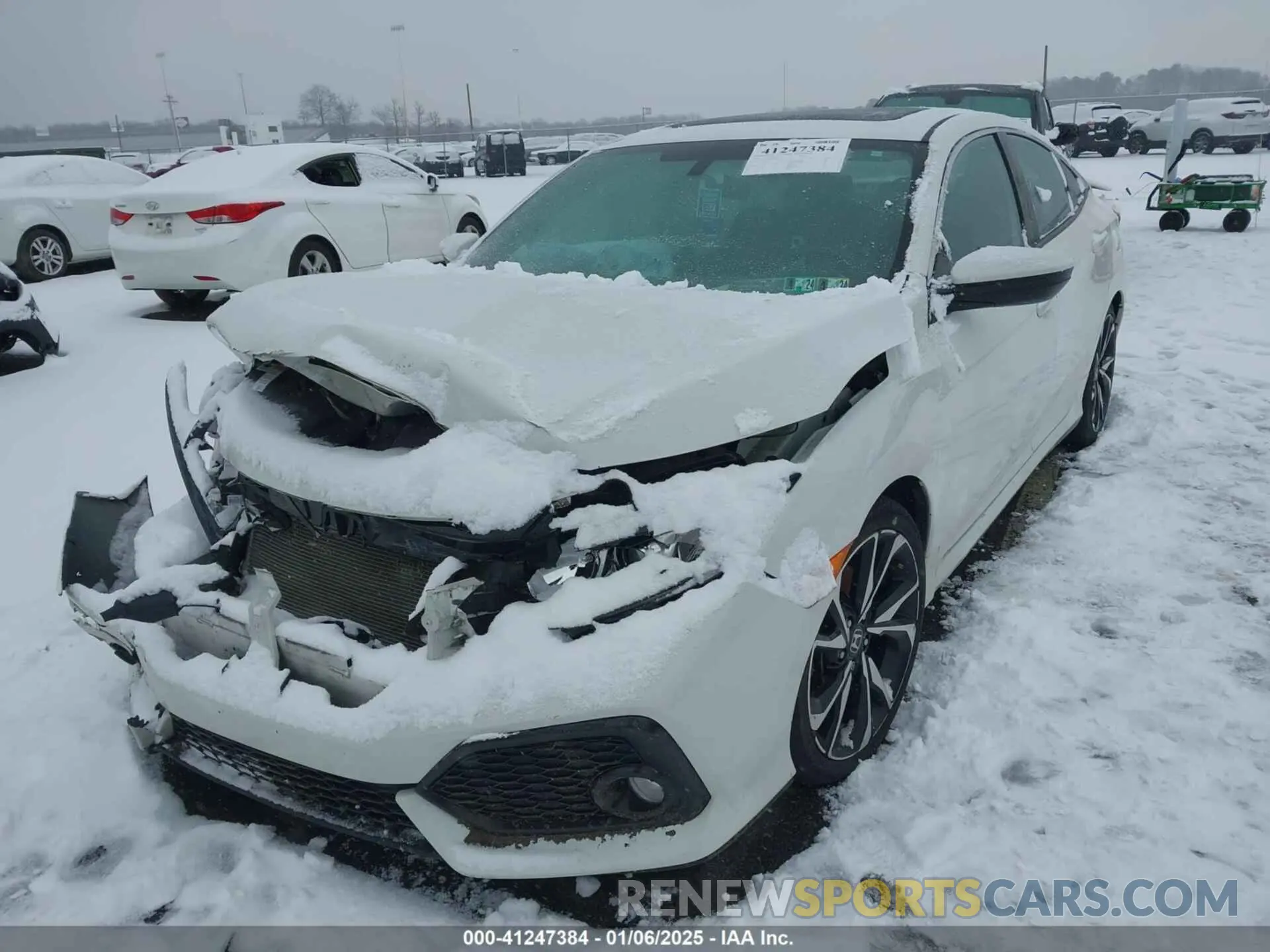 2 Фотография поврежденного автомобиля 2HGFC1E53KH703667 HONDA CIVIC SI 2019