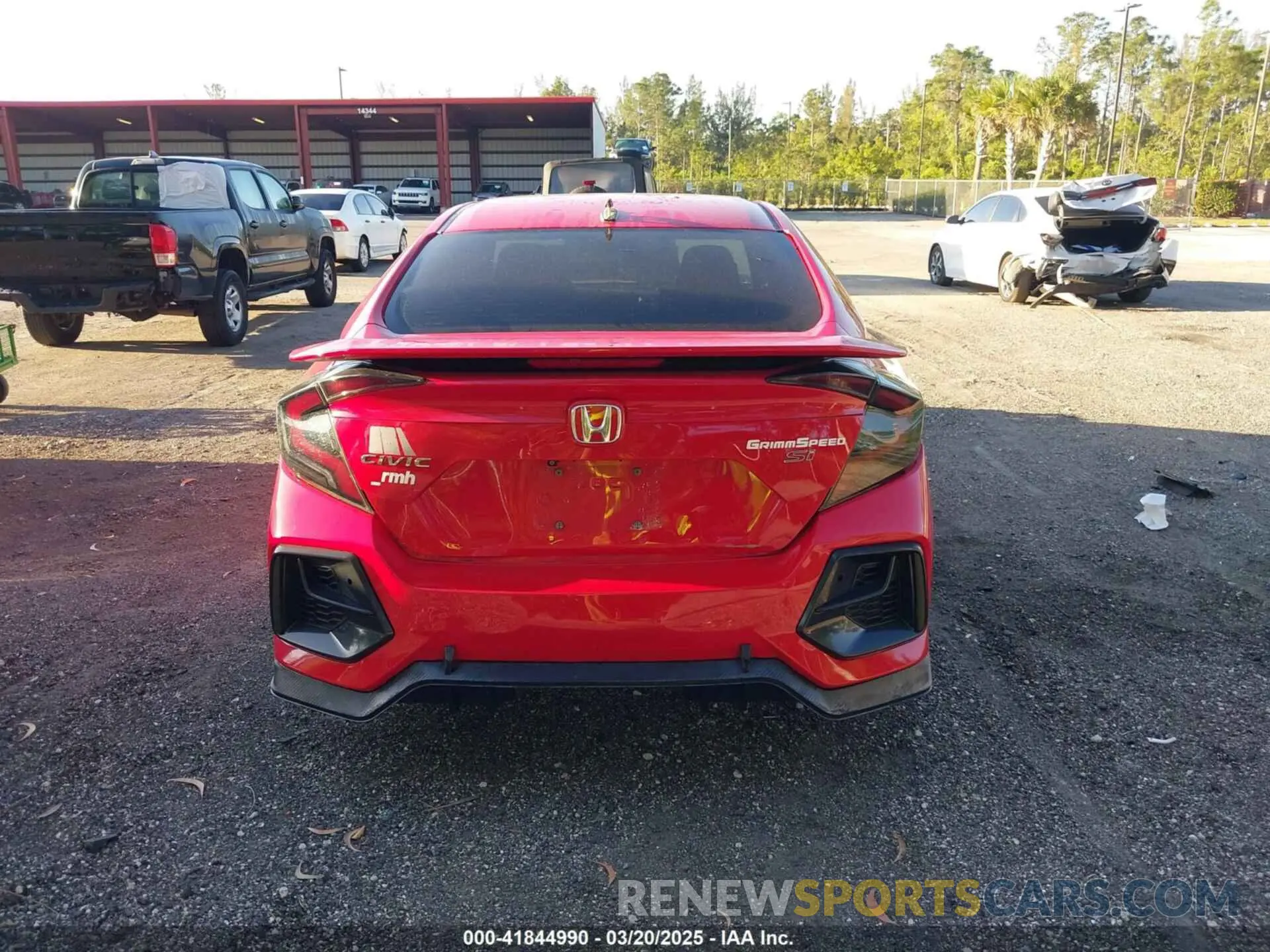 16 Photograph of a damaged car 2HGFC1E53KH704561 HONDA CIVIC SI 2019