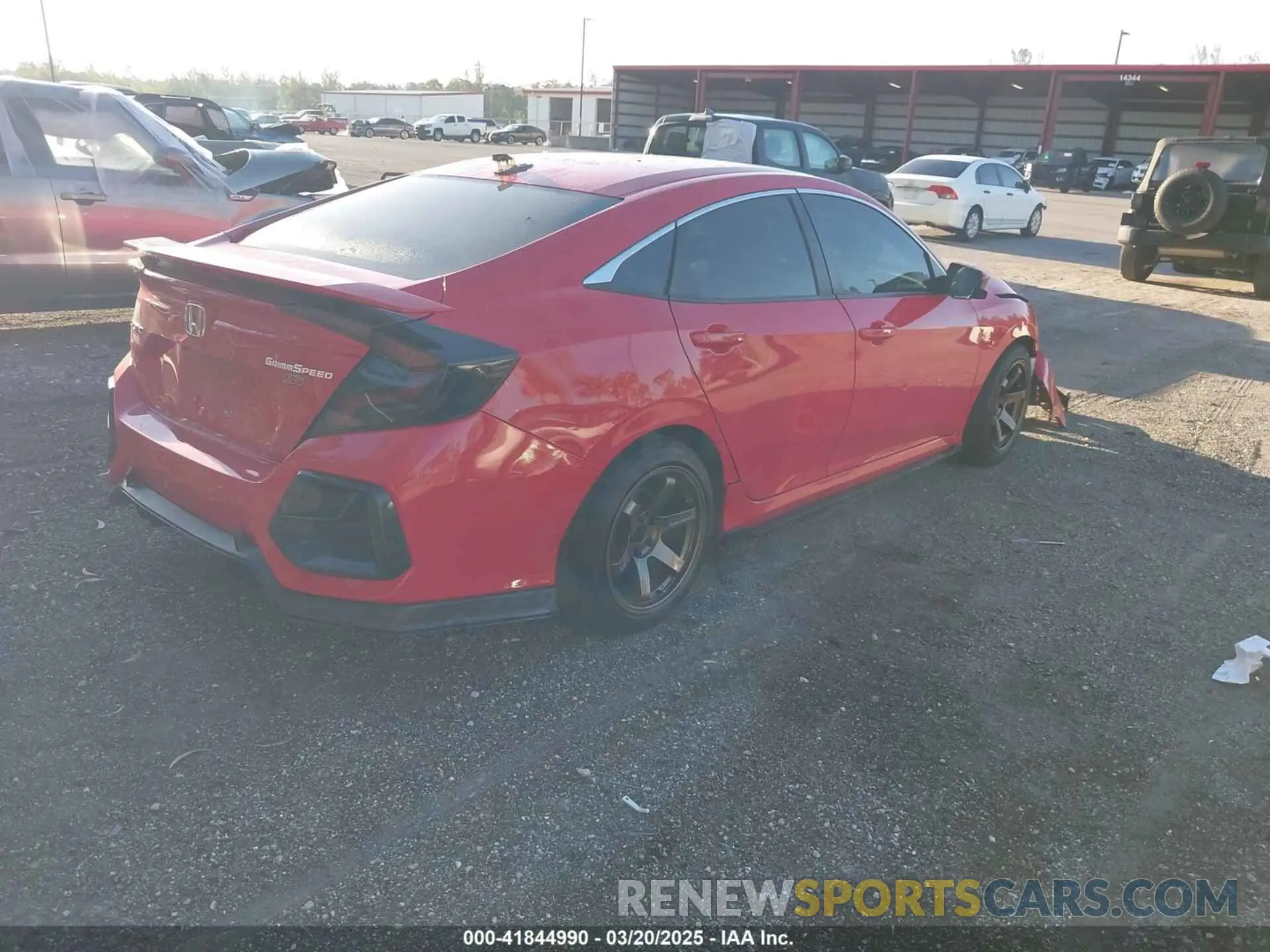4 Photograph of a damaged car 2HGFC1E53KH704561 HONDA CIVIC SI 2019