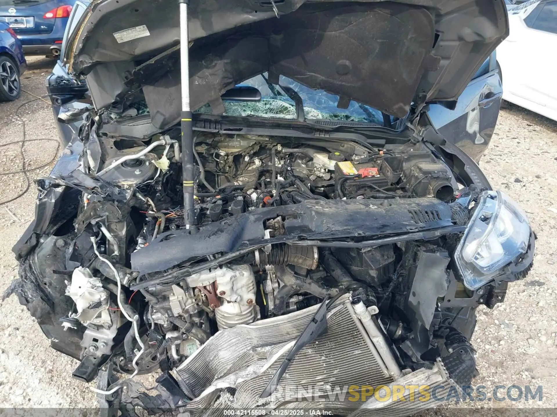 10 Photograph of a damaged car 2HGFC1E55KH701354 HONDA CIVIC SI 2019