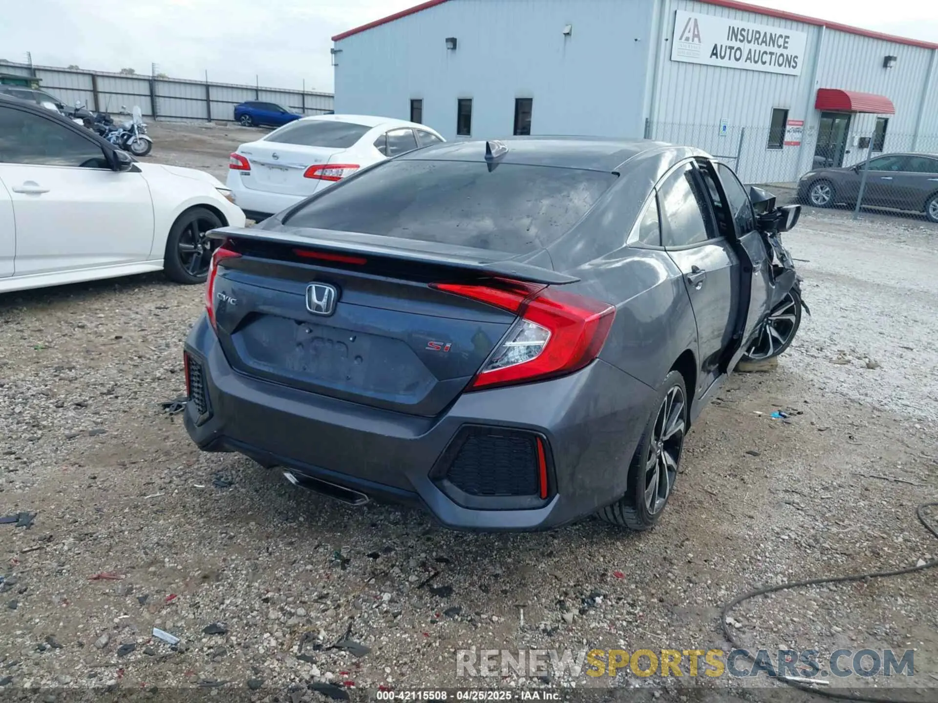 4 Photograph of a damaged car 2HGFC1E55KH701354 HONDA CIVIC SI 2019