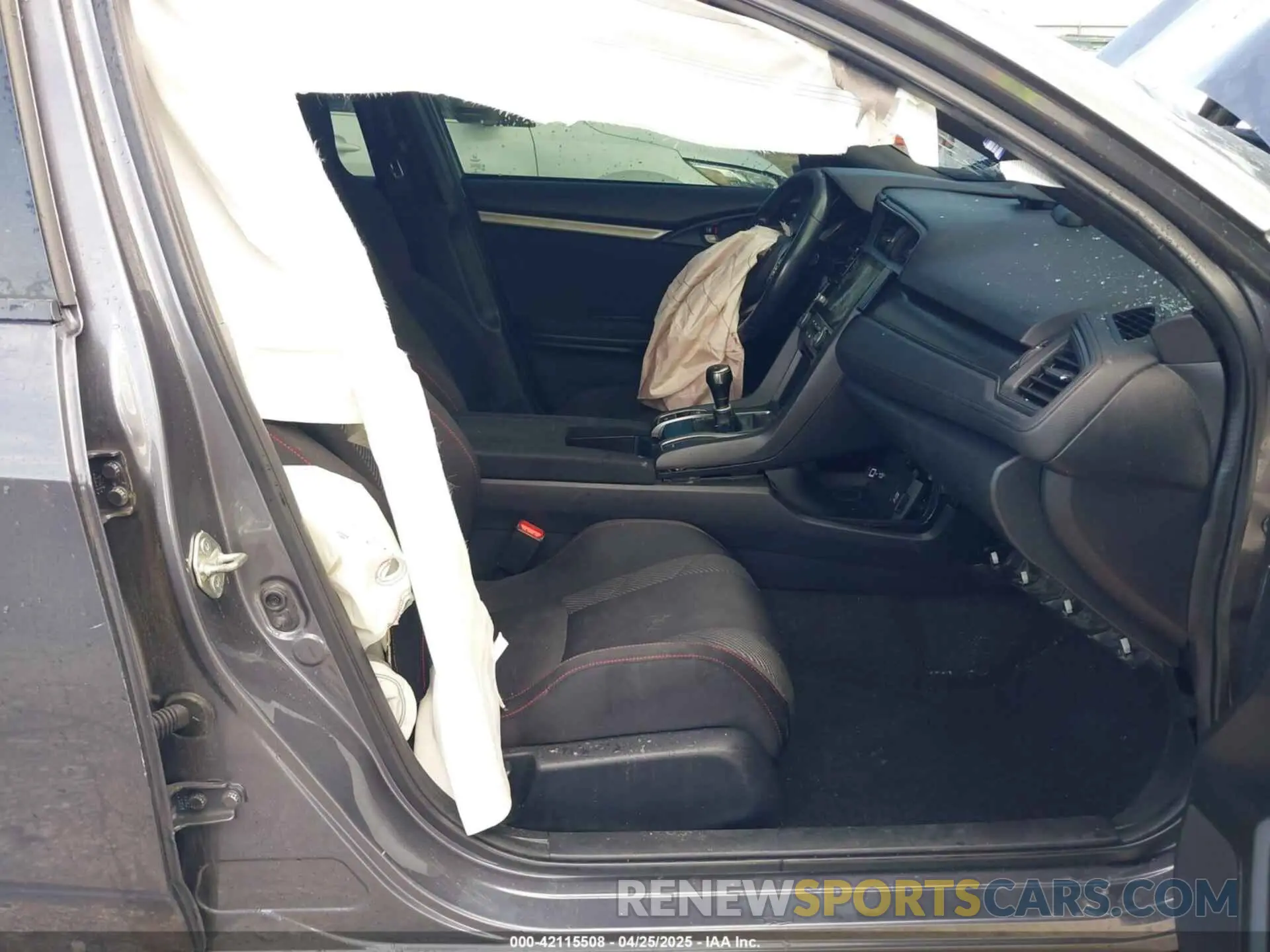 5 Photograph of a damaged car 2HGFC1E55KH701354 HONDA CIVIC SI 2019