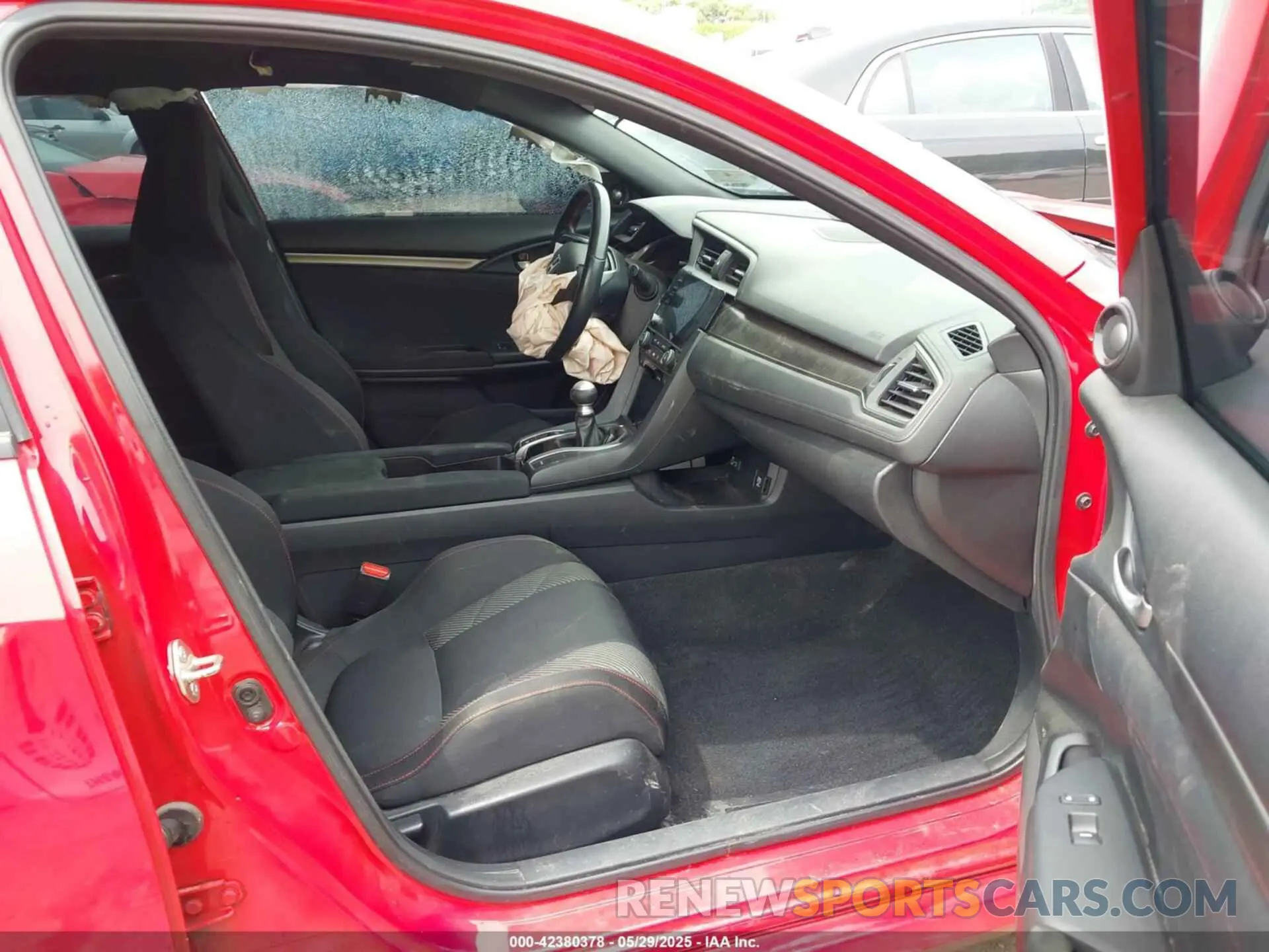 5 Photograph of a damaged car 2HGFC1E55KH701578 HONDA CIVIC SI 2019