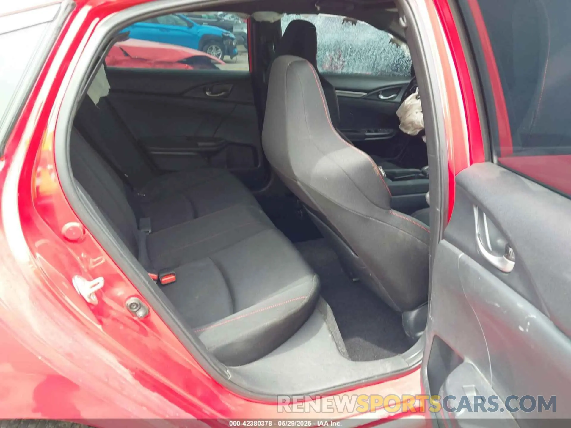 8 Photograph of a damaged car 2HGFC1E55KH701578 HONDA CIVIC SI 2019