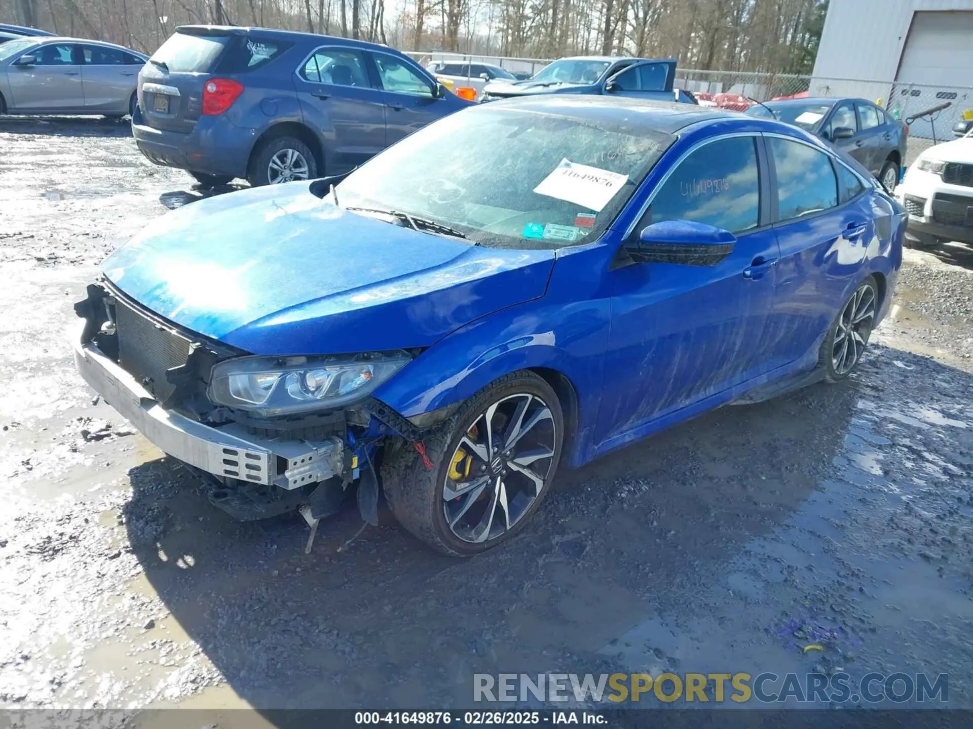2 Photograph of a damaged car 2HGFC1E55KH702620 HONDA CIVIC SI 2019