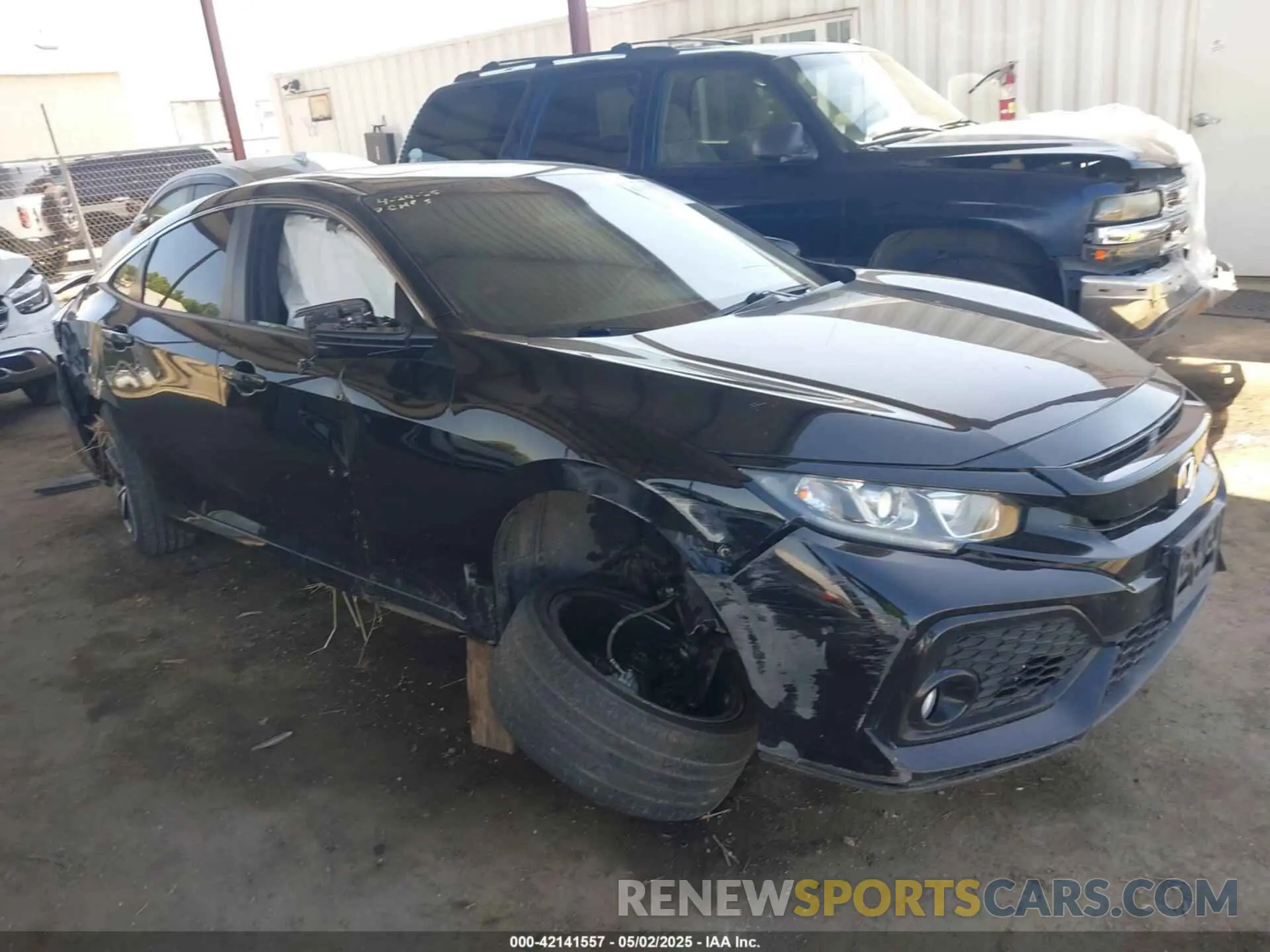 1 Photograph of a damaged car 2HGFC1E57KH706877 HONDA CIVIC SI 2019