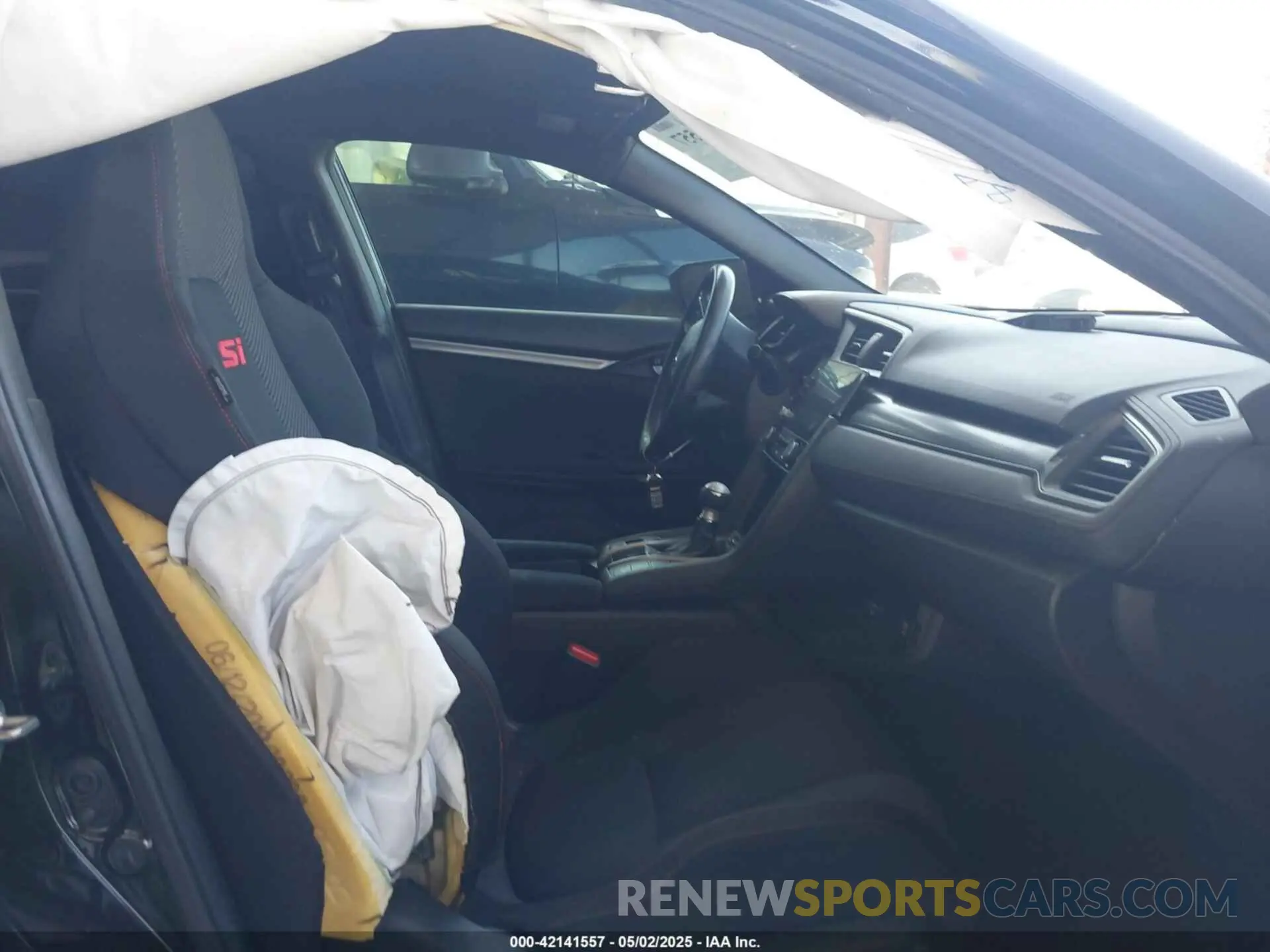 5 Photograph of a damaged car 2HGFC1E57KH706877 HONDA CIVIC SI 2019