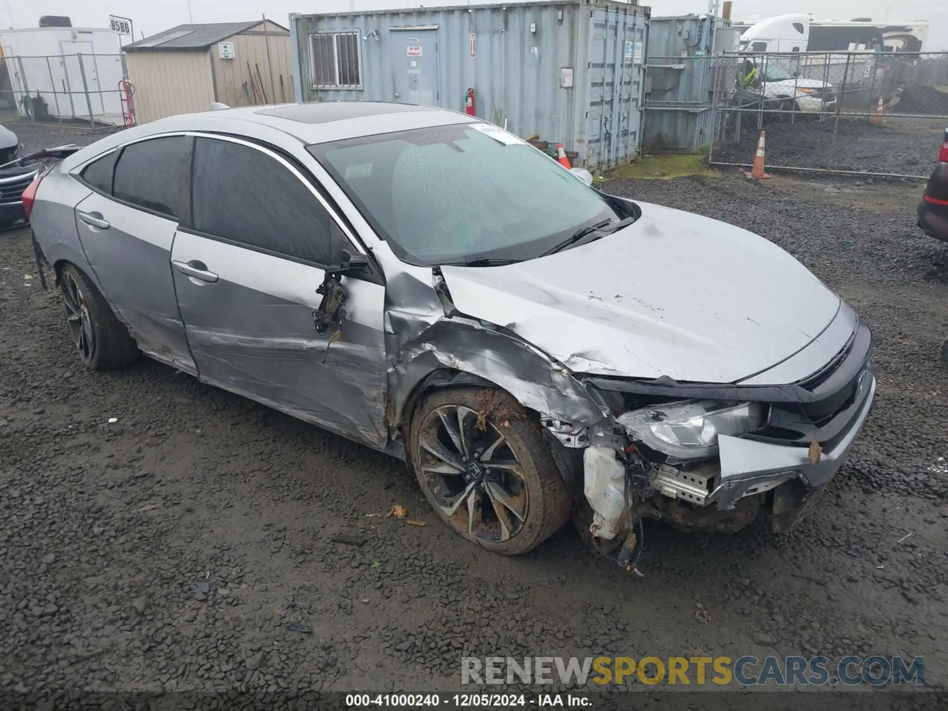 1 Фотография поврежденного автомобиля 2HGFC1E58KH701445 HONDA CIVIC SI 2019