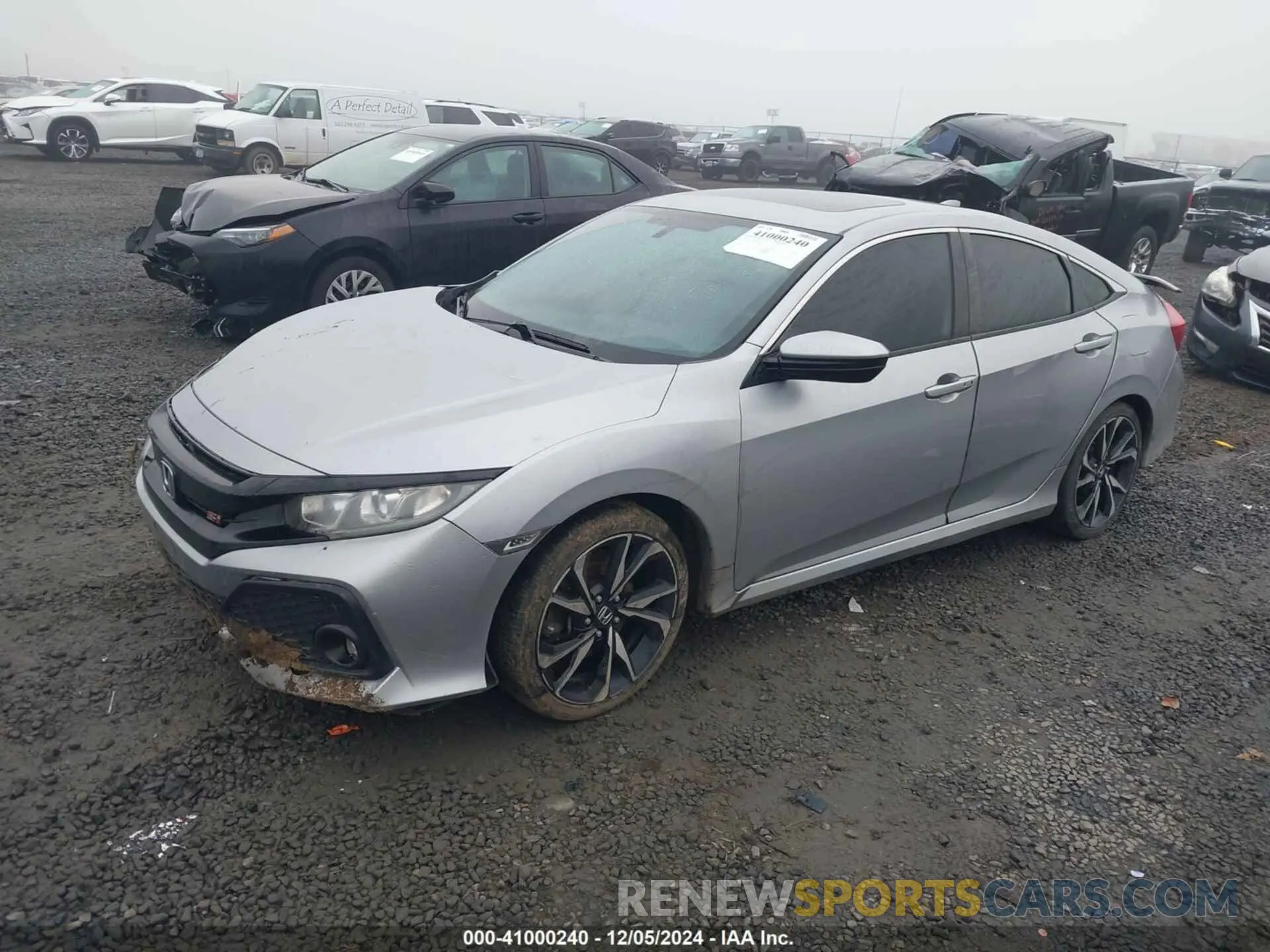 2 Фотография поврежденного автомобиля 2HGFC1E58KH701445 HONDA CIVIC SI 2019
