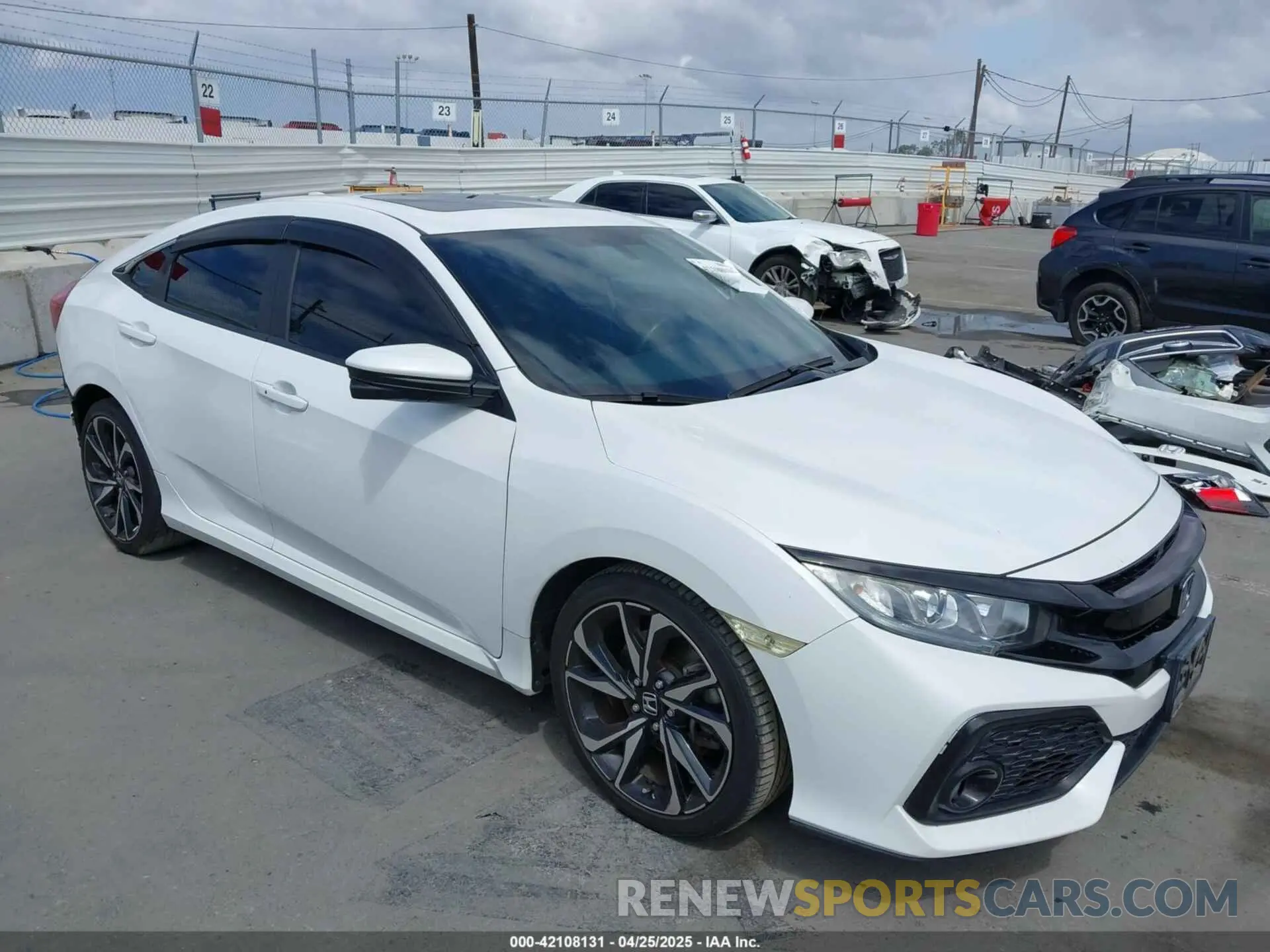 1 Photograph of a damaged car 2HGFC1E58KH707715 HONDA CIVIC SI 2019