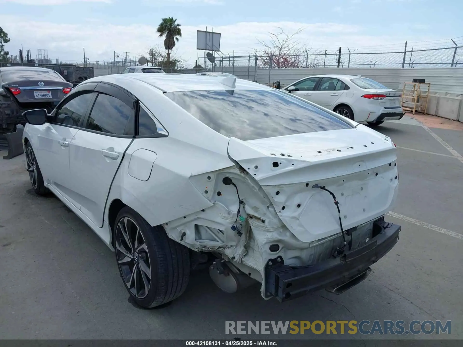 6 Photograph of a damaged car 2HGFC1E58KH707715 HONDA CIVIC SI 2019