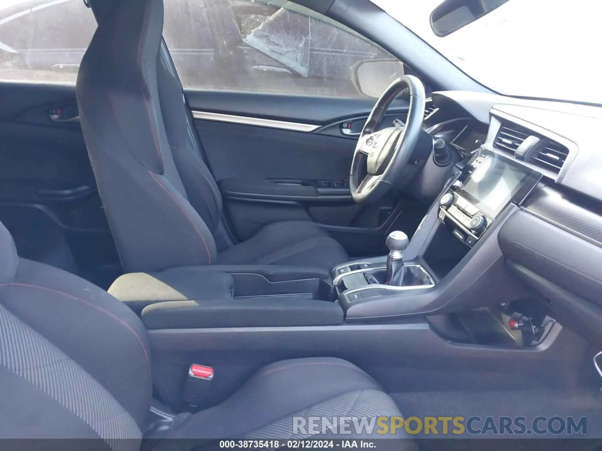 5 Photograph of a damaged car 2HGFC1E59KH703592 HONDA CIVIC SI 2019