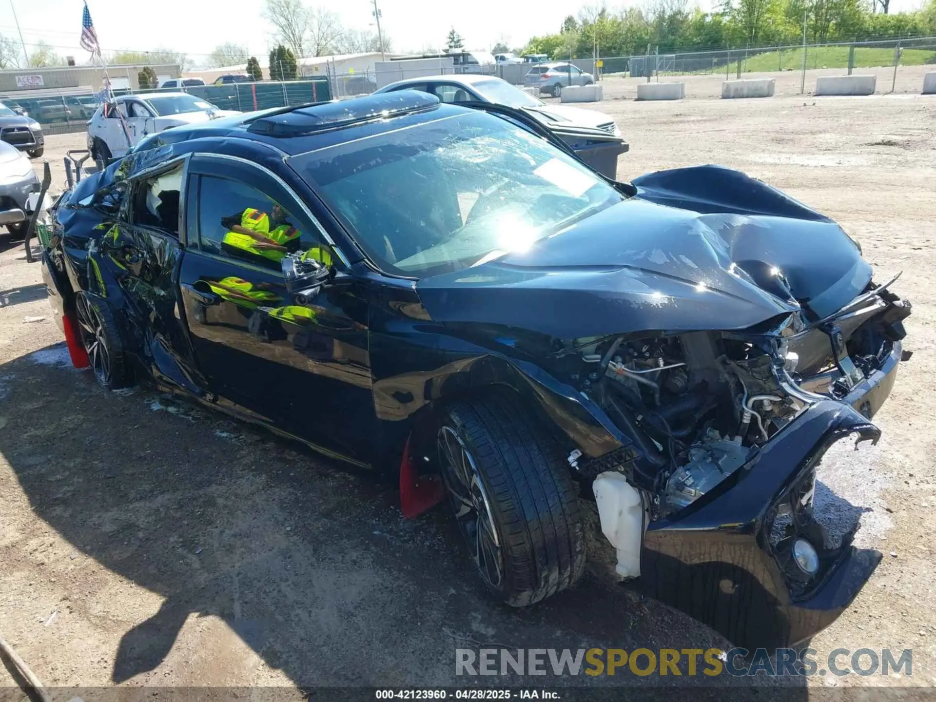 1 Photograph of a damaged car 2HGFC1E5XKH705996 HONDA CIVIC SI 2019