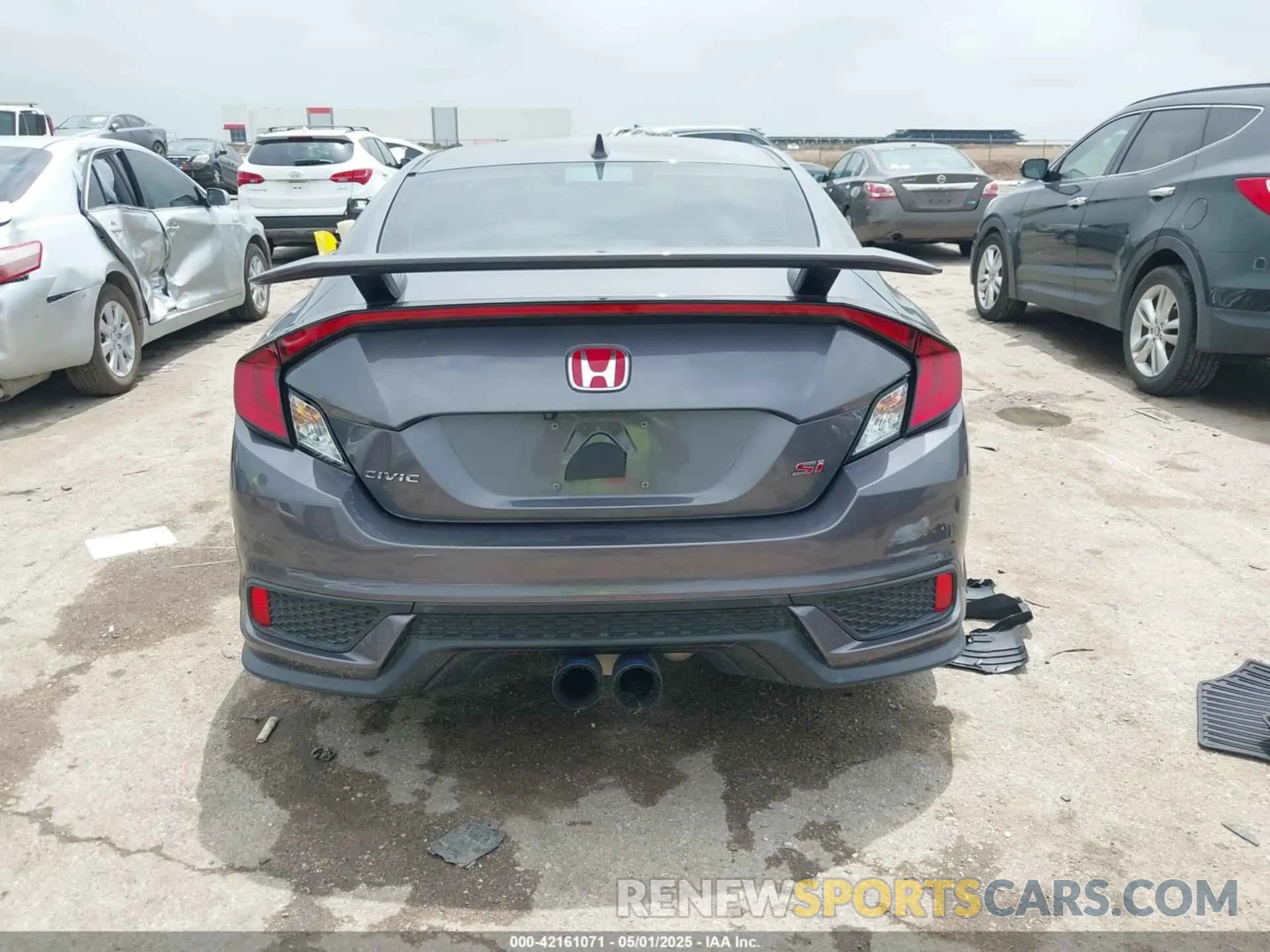 16 Фотография поврежденного автомобиля 2HGFC3A54KH755116 HONDA CIVIC SI 2019