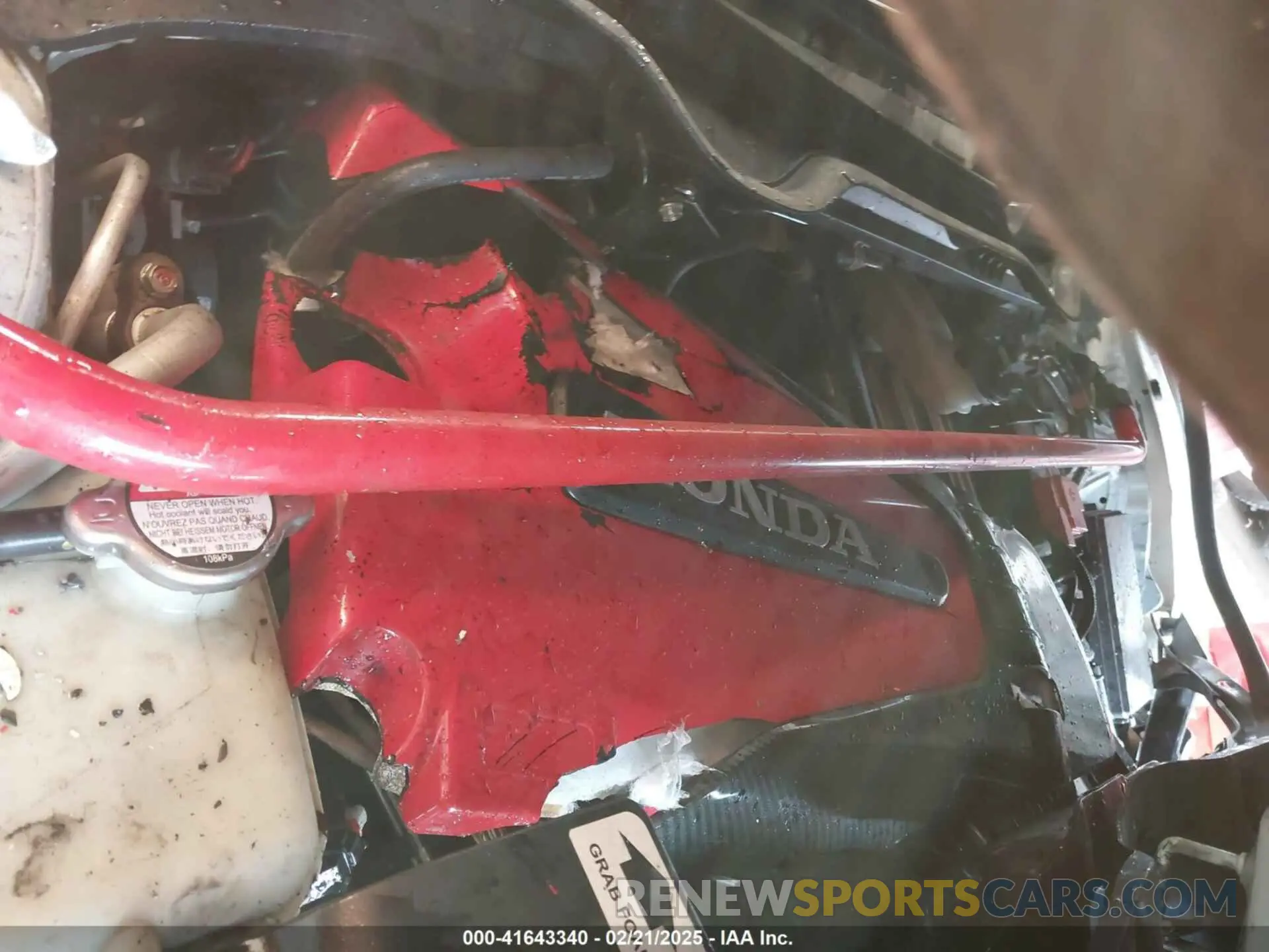 10 Photograph of a damaged car 2HGFC3A54KH755231 HONDA CIVIC SI 2019